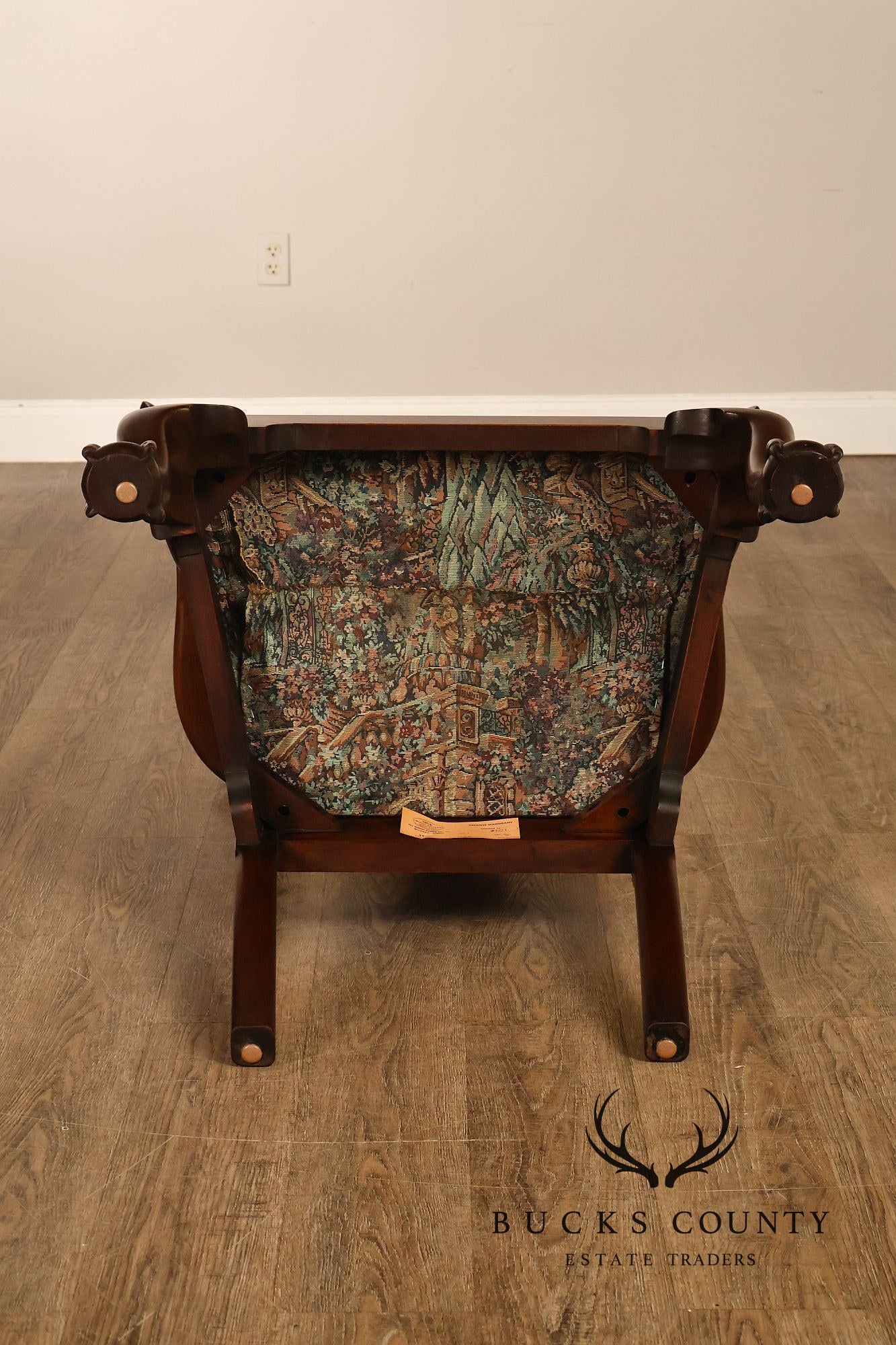 Henkel Harris Chippendale Style Mahogany Armchair
