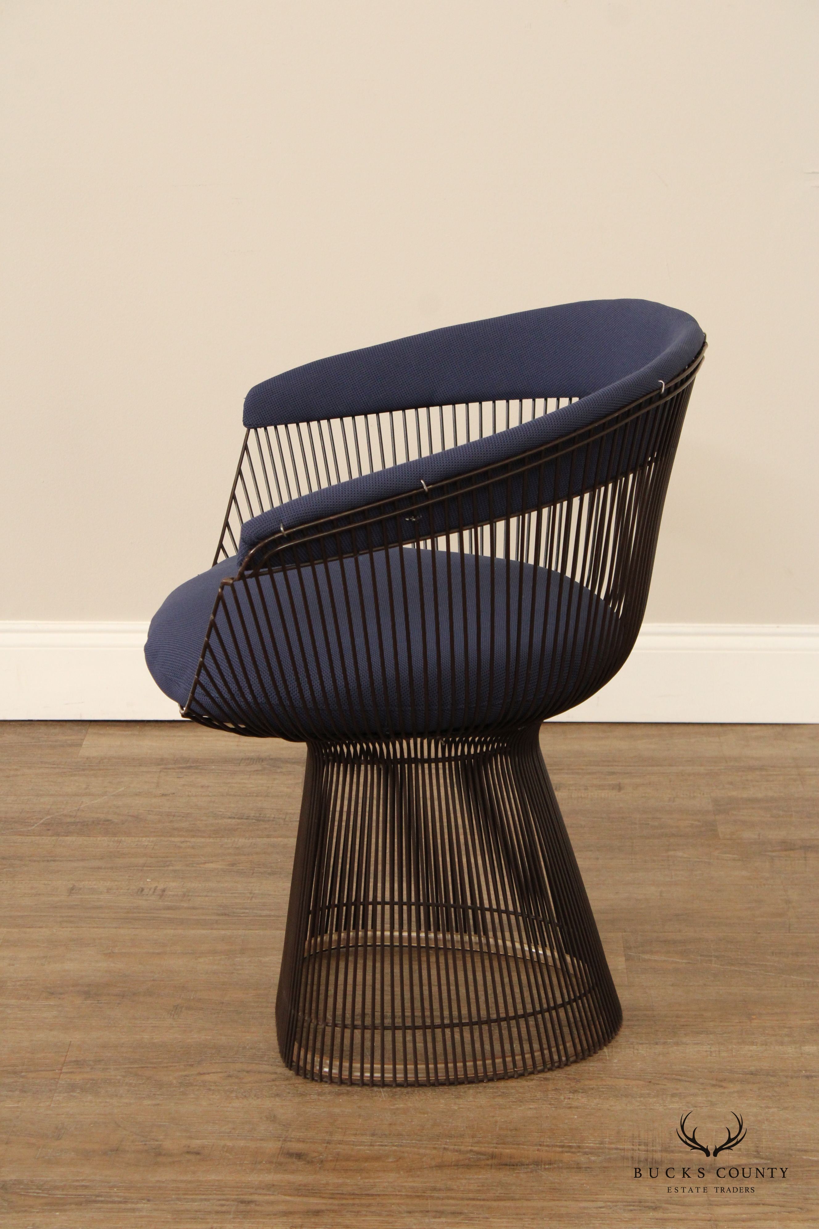 Warren Platner For Knoll Mid Century Modern Armchair