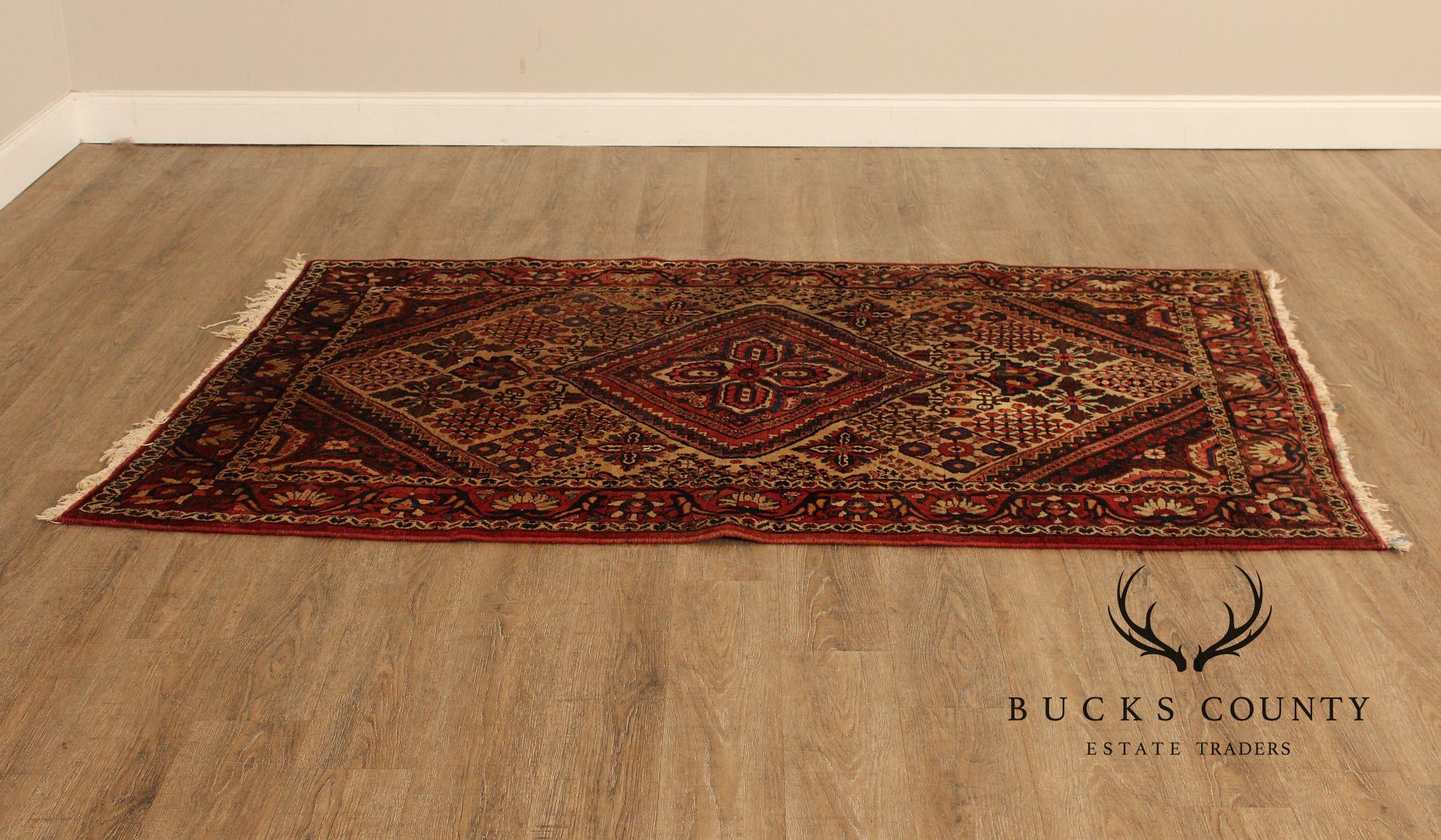 Persian Qashqai Hand Knotted Wool Area Rug 6' 9" x 4' 7"