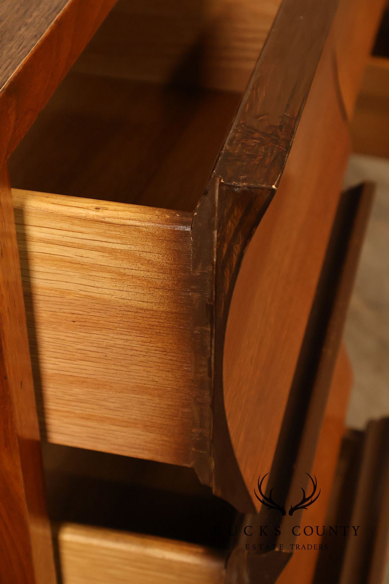 Johnson Carper Mid Century Modern Walnut Desk