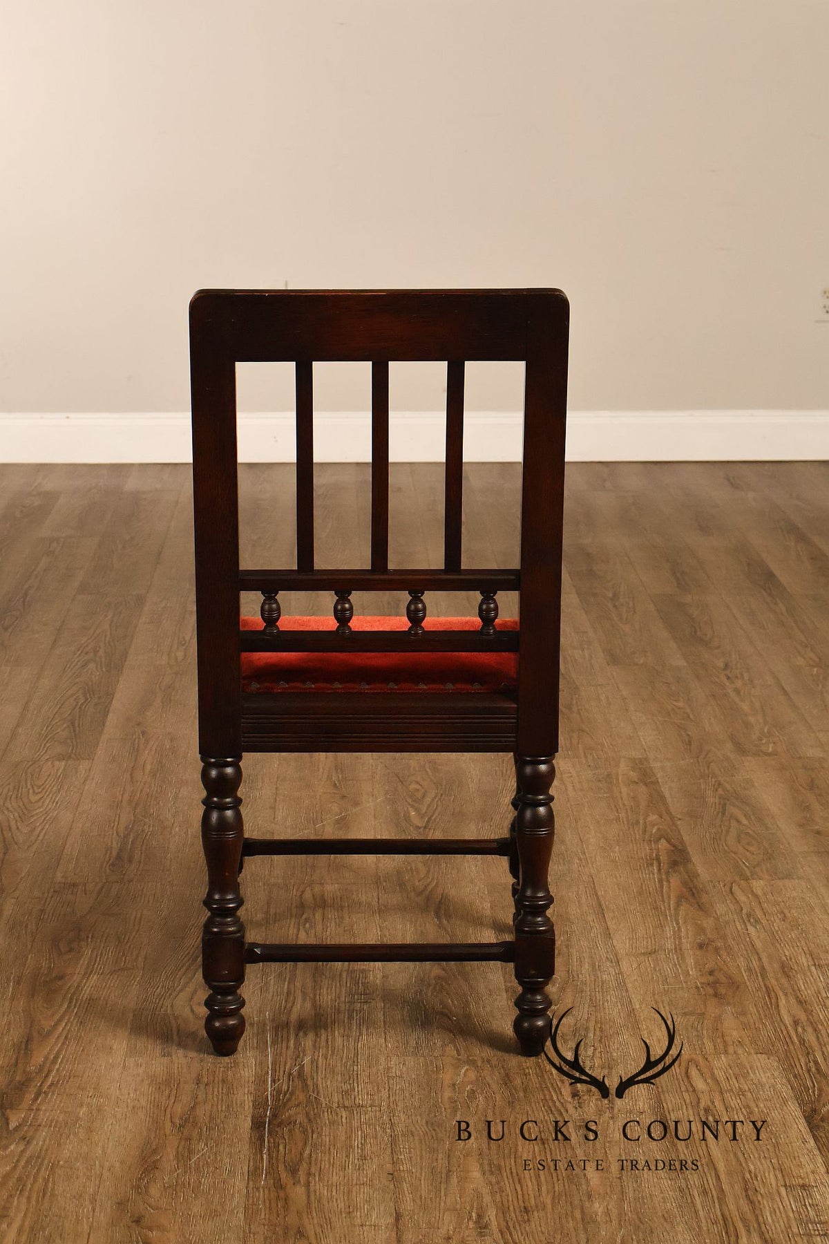 Antique Henry II Style Set of Eight Carved Oak Dining Chairs