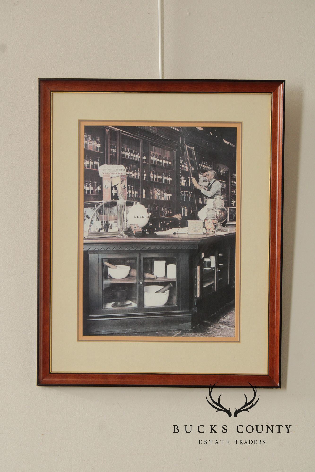 Vintage Pair of Framed Prints, New Orleans Pharmacy Museum