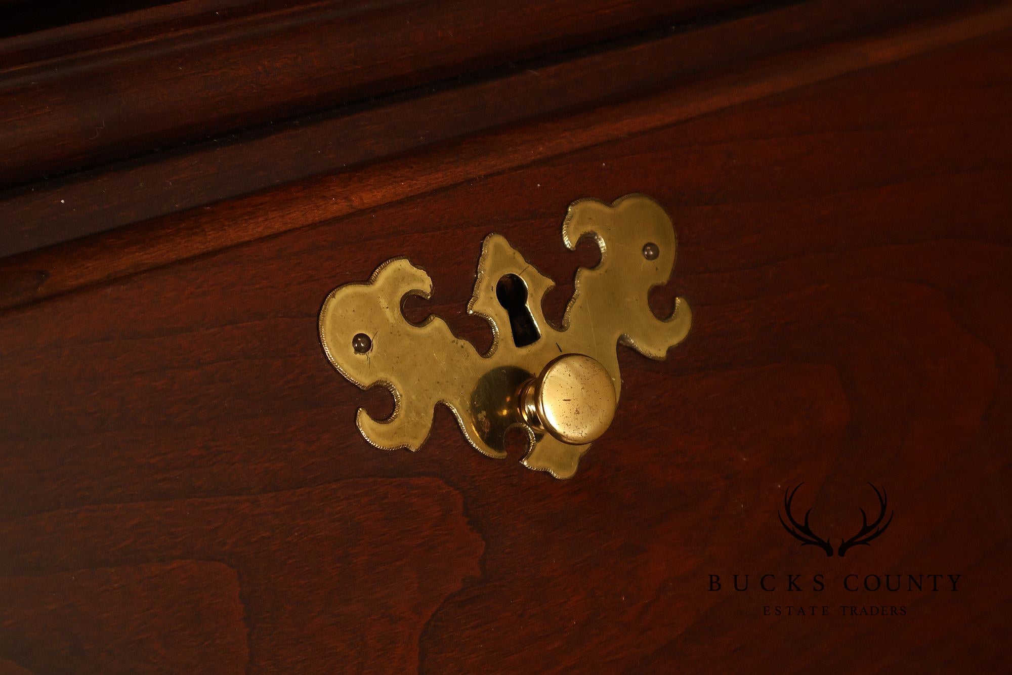 Jasper Cabinet Queen Anne Style Cherry Secretary Desk