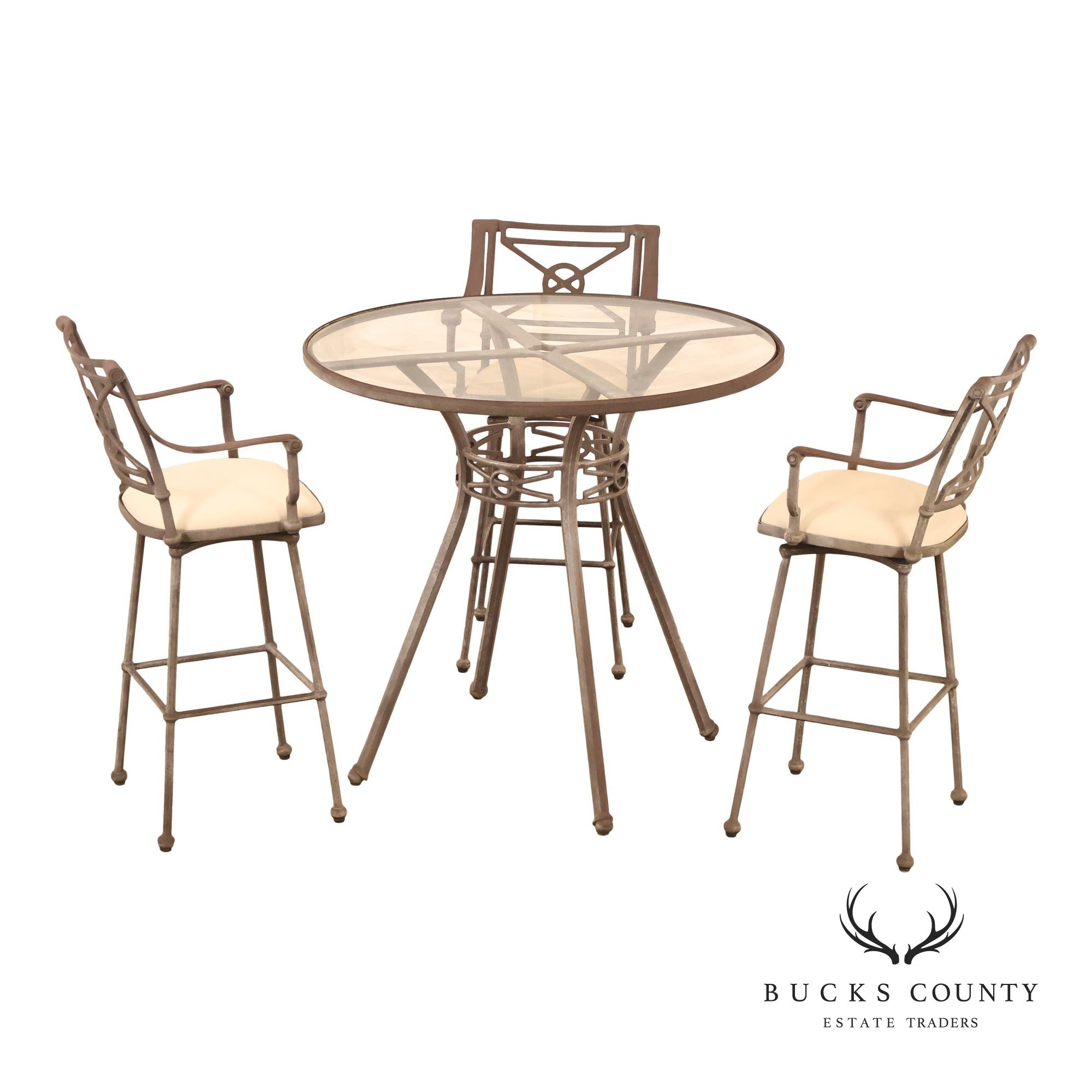 Woodard 'Delphi' Four-Piece Outdoor Bistro Set