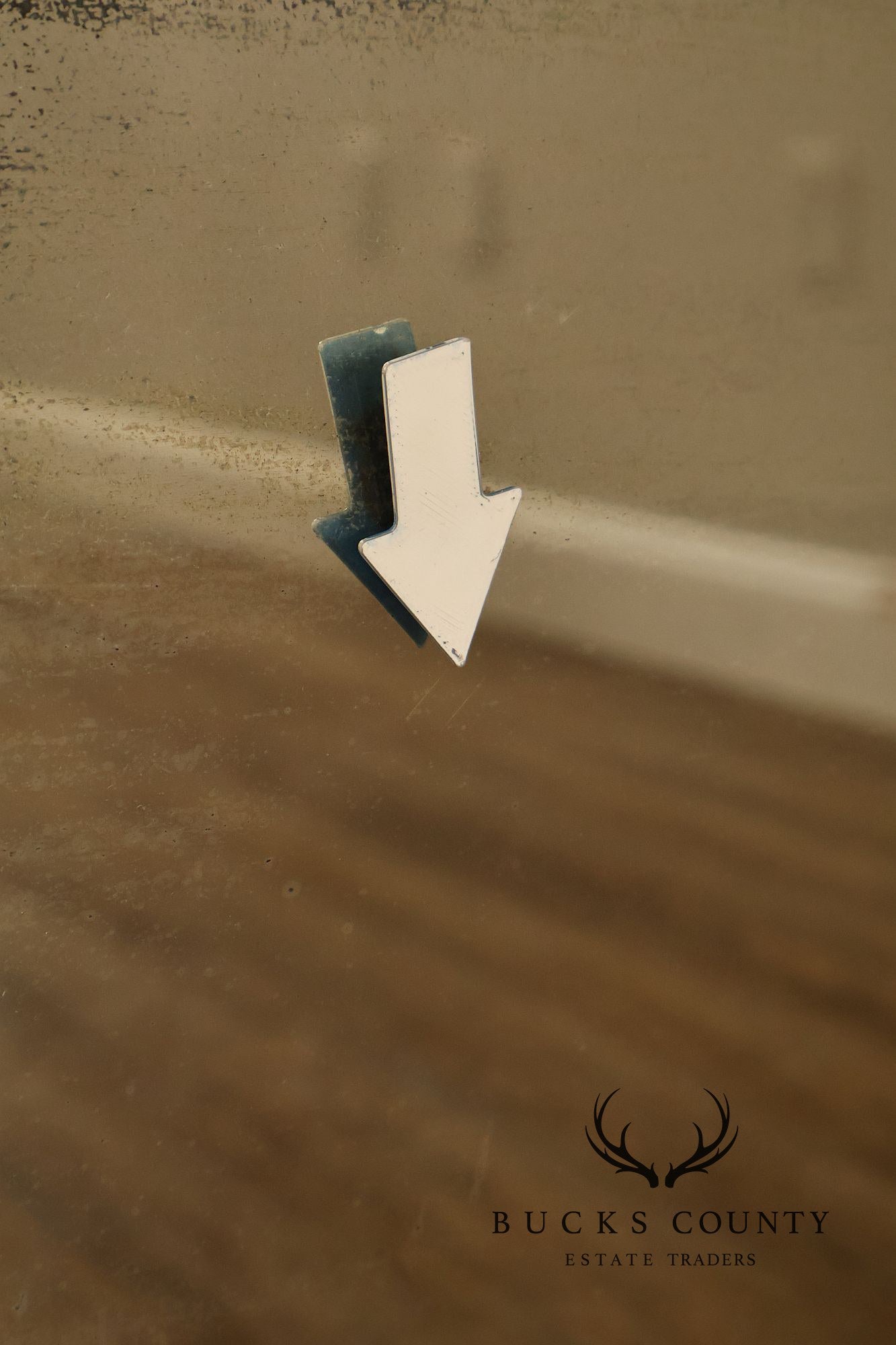 Gustav Stickley Antique Mission Oak Wall Mirror With Coat Hooks #66