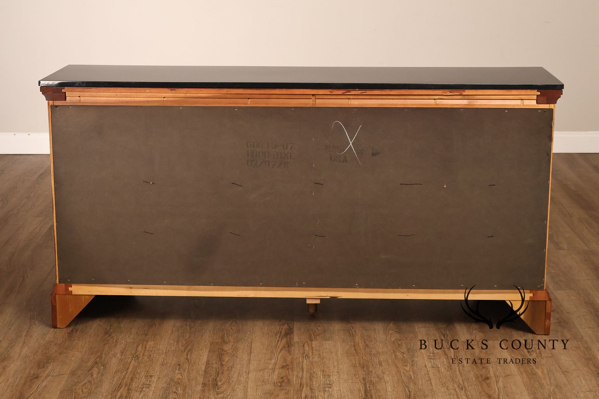 Stanley Regency Style Mahogany Triple Dresser