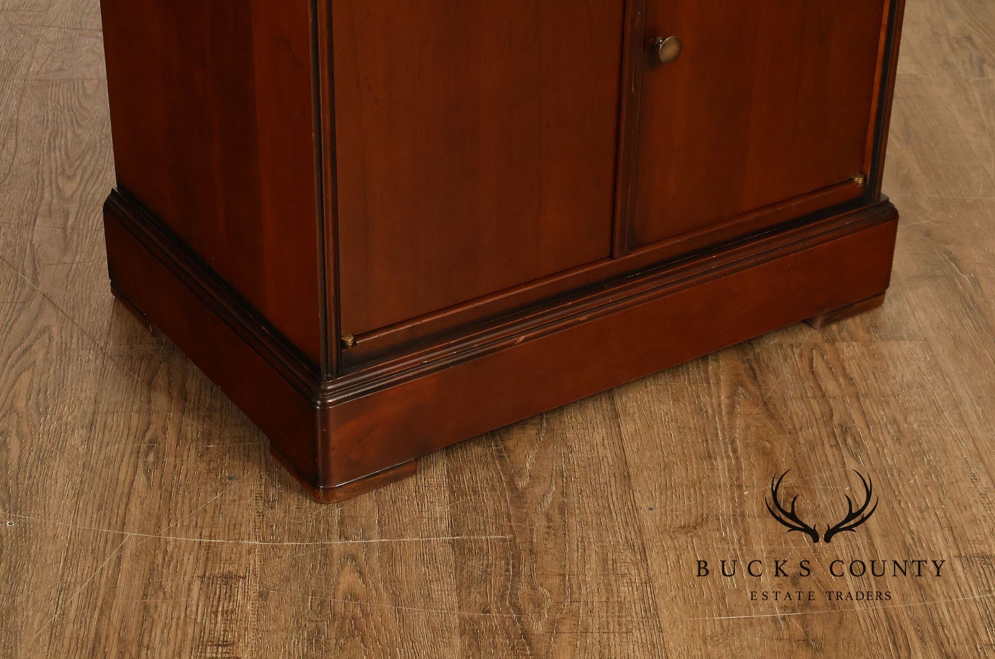 Grange French Louis Philippe Style Cherry Two Door Cabinet Nightstand