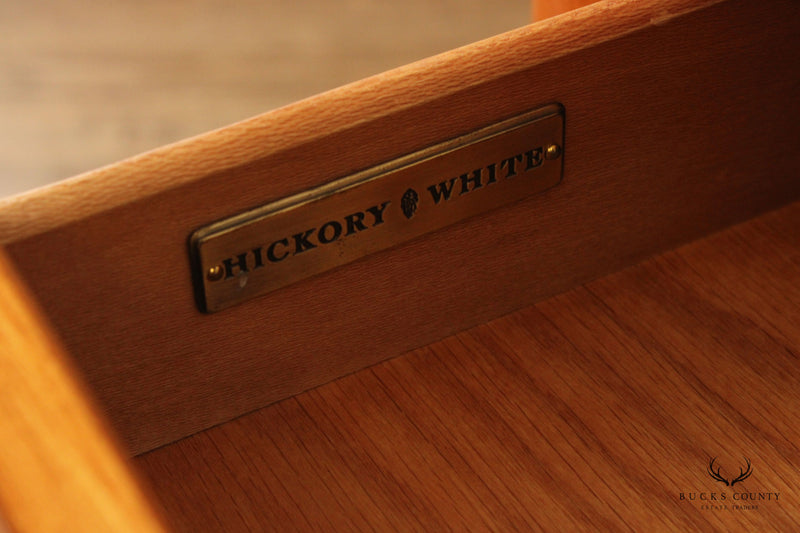 Hickory White 'Genesis' Biedermeier Style Pair of Nightstands