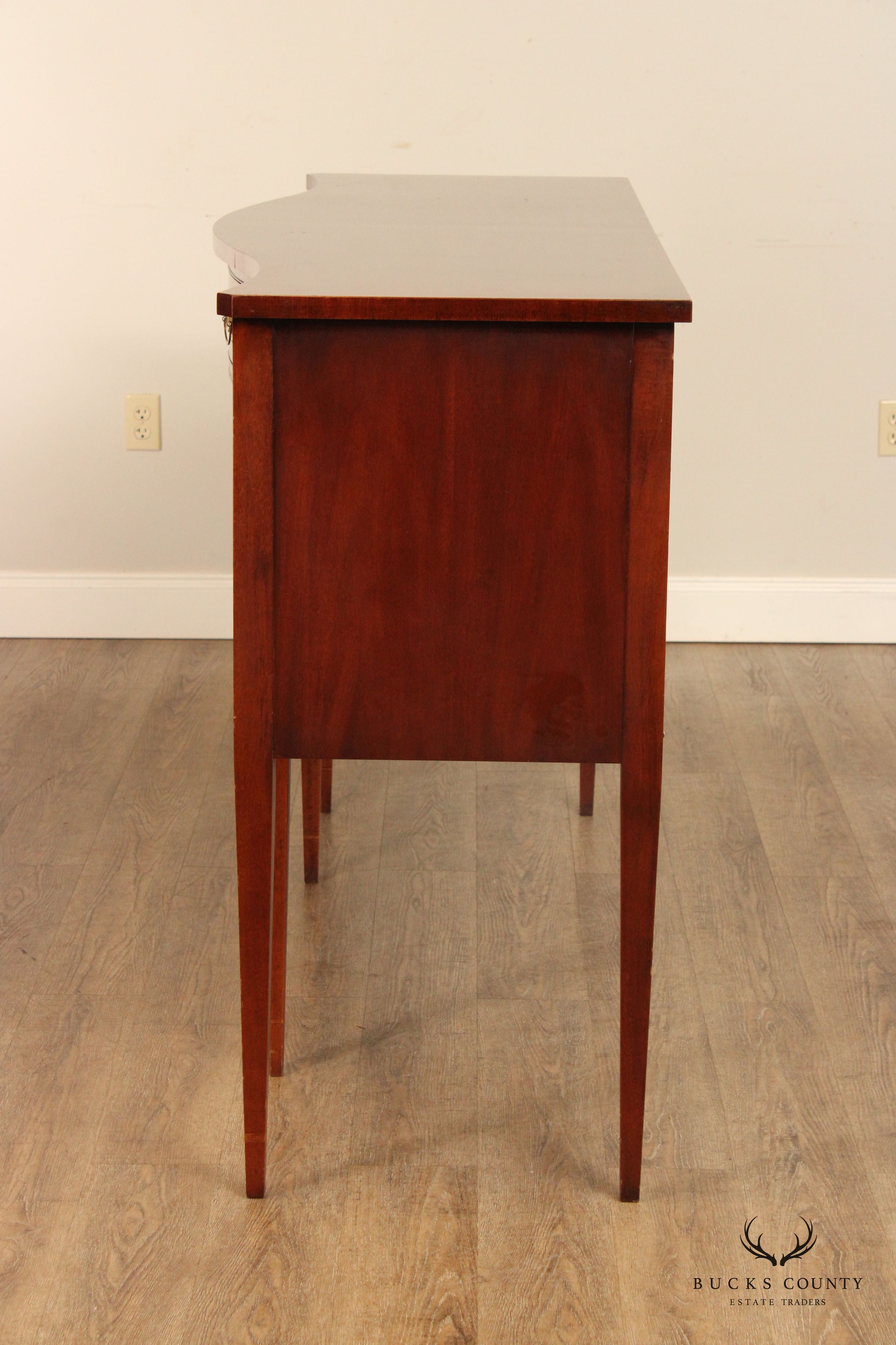 Hickory Chair Hepplewhite Style Mahogany Sideboard