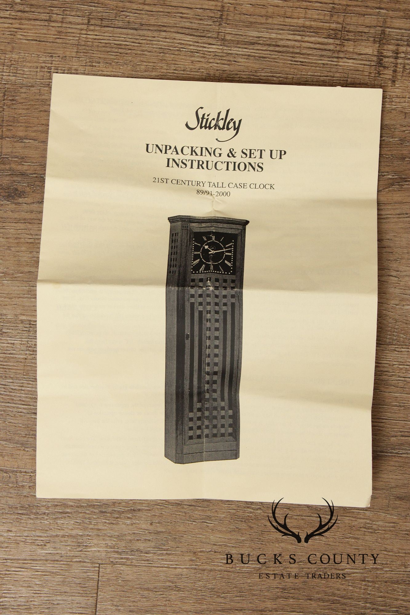 Stickley 21st Century Collection Cherry Grandfather Clock