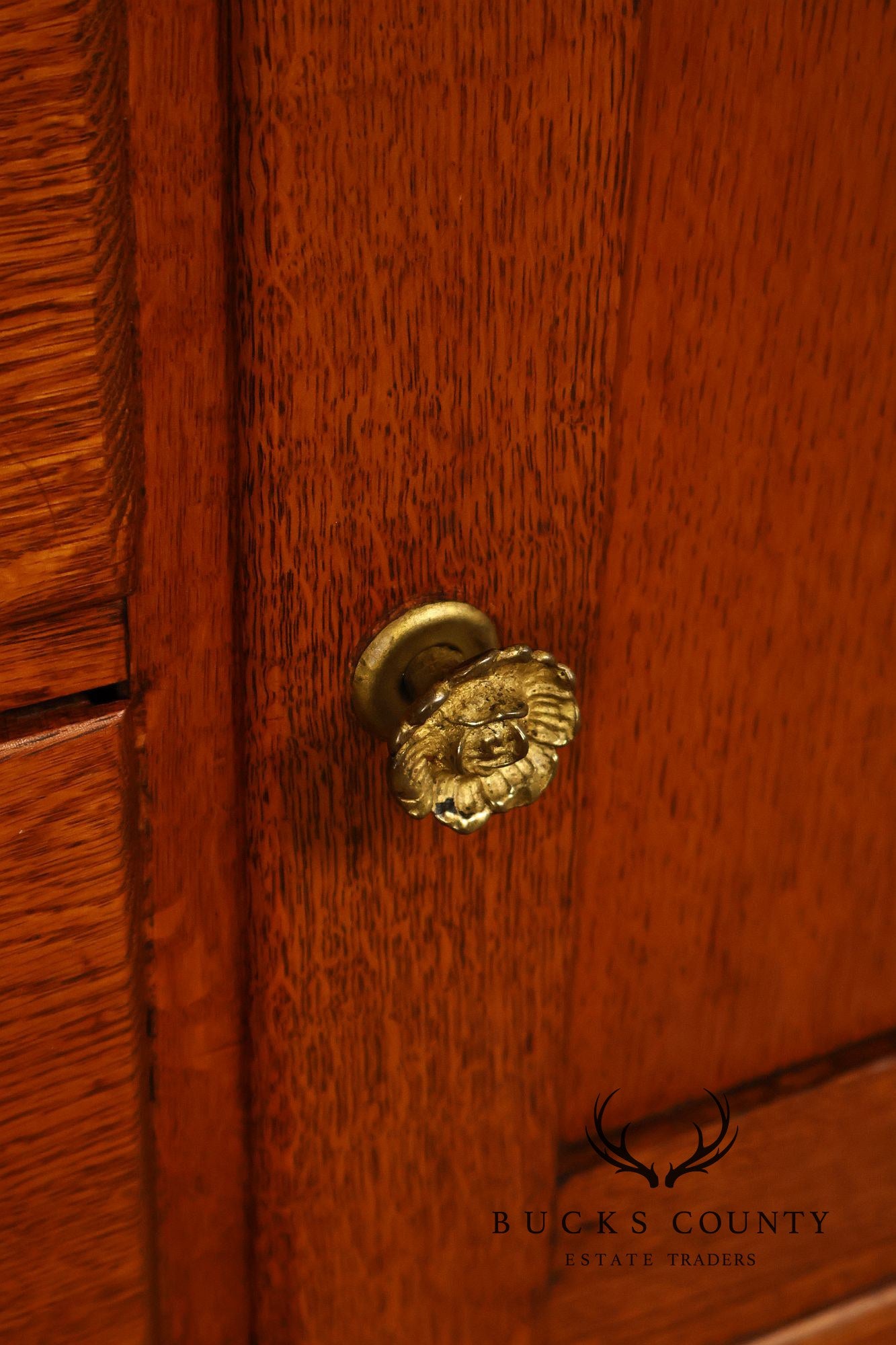 Paine’s Furniture Company Antique Victorian Oak Washstand