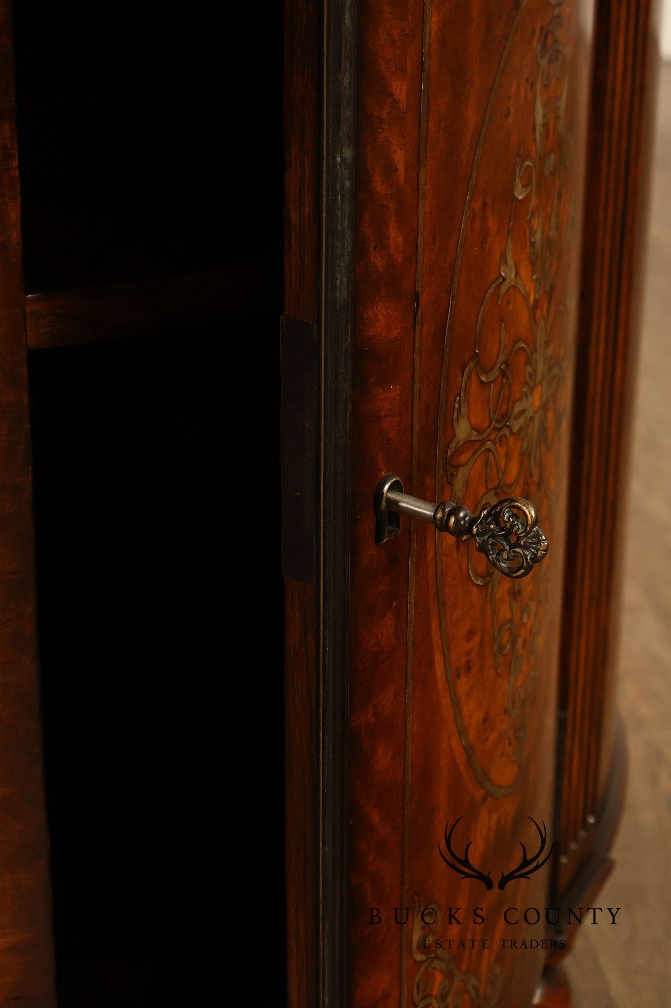 Theodore Alexander Demilune Console Cabinet