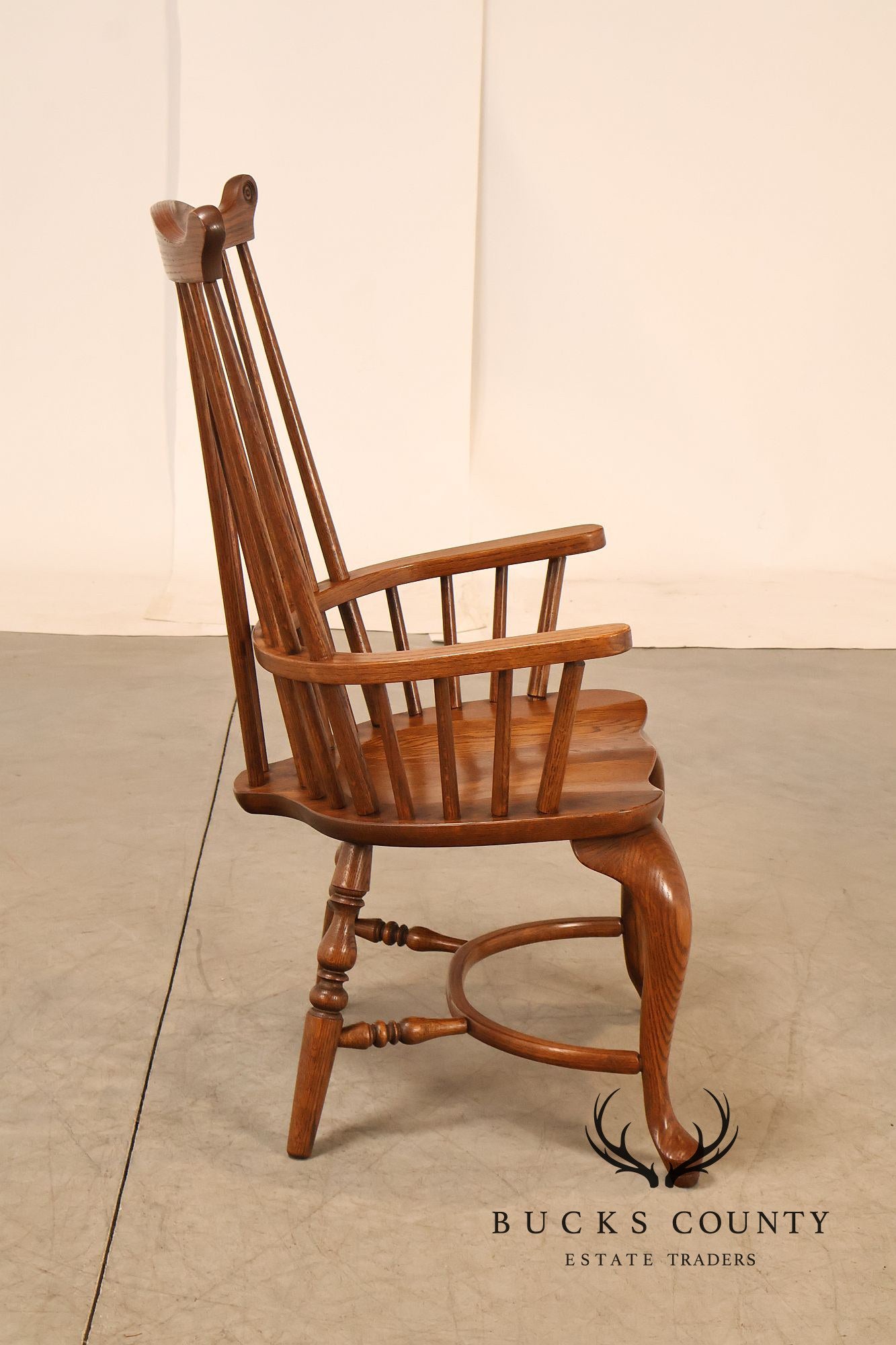 Richardson Brothers Pair Of Welsh Style Oak Armchairs