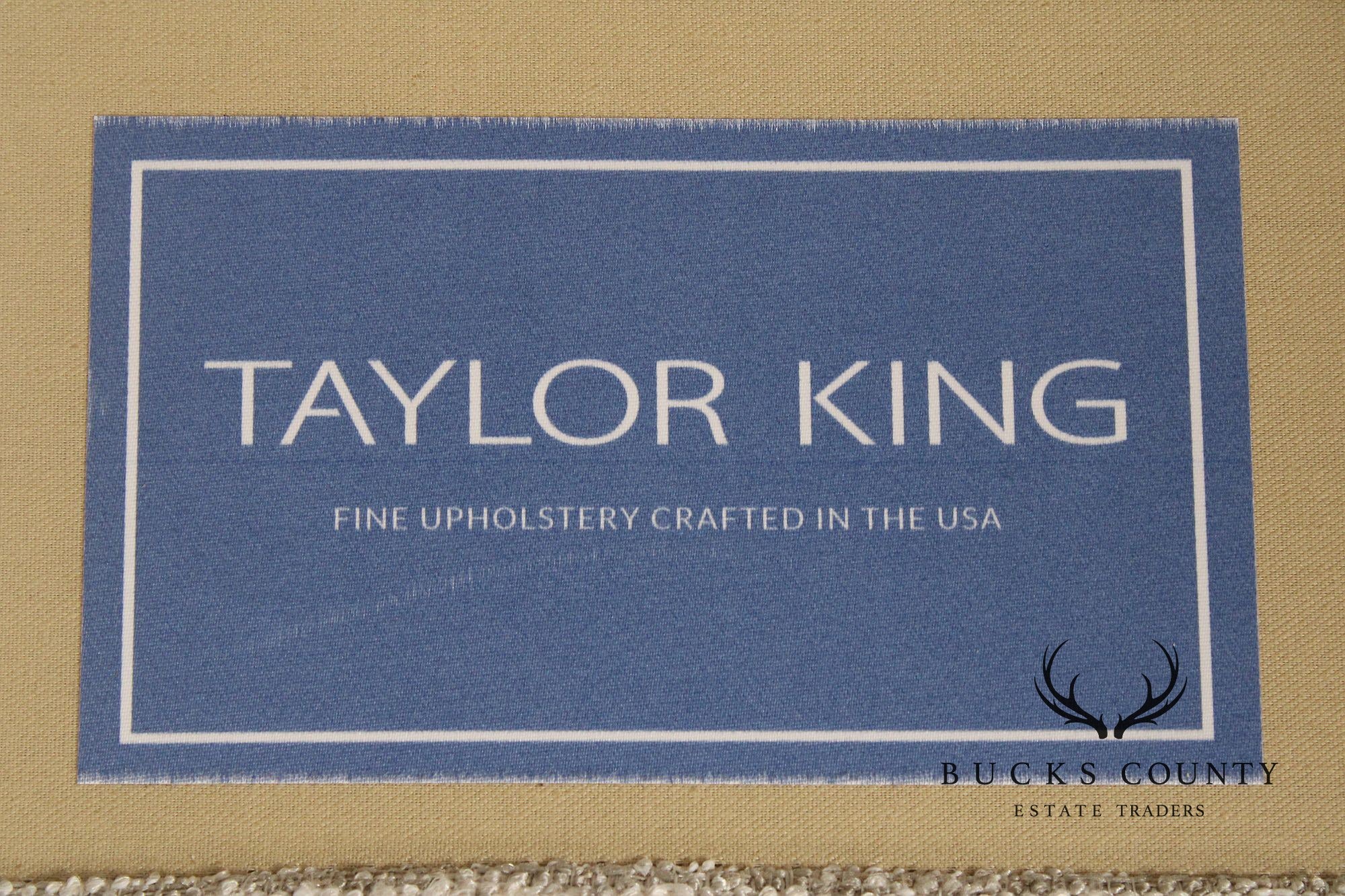 Taylor King Custom Upholstered 'Elm' Sofa