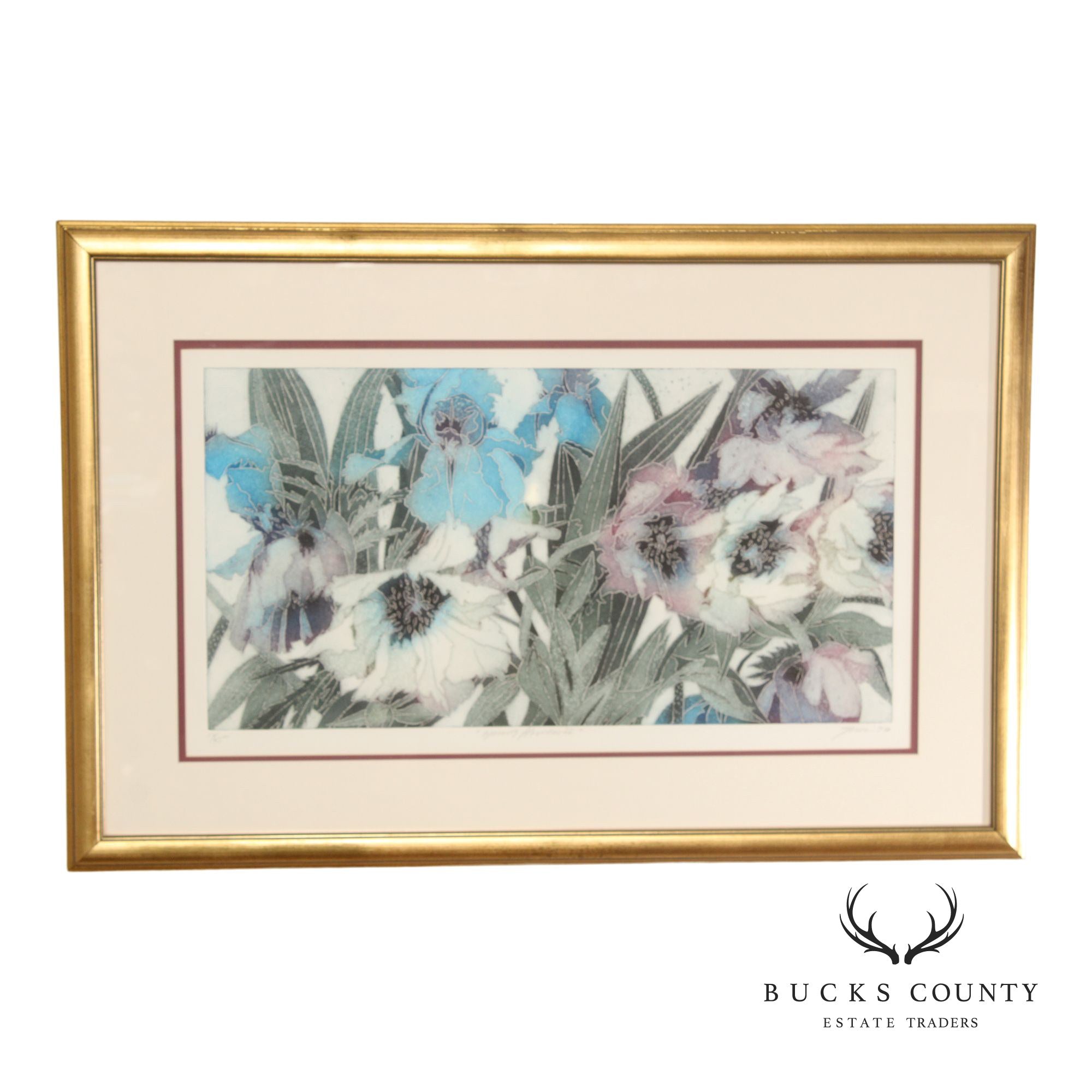 Framed Floral Print After Tim O'Toole, 'Spring Flowers II'