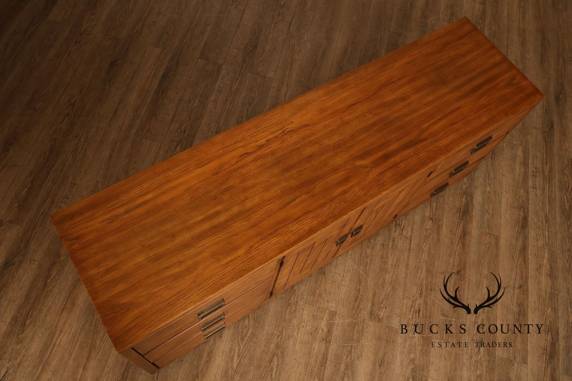 Drexel 'Woodbriar' Campaign Style Chest of Drawers