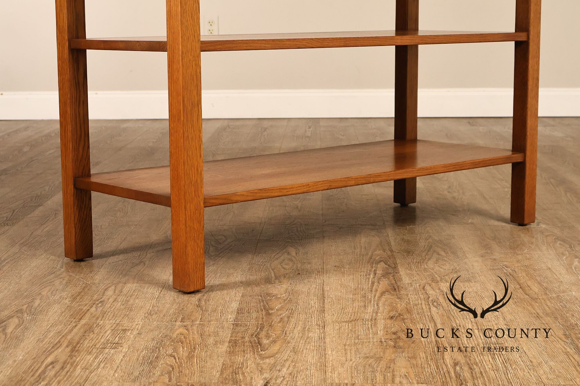 Stickley Mission Collection Oak Console Sofa Table