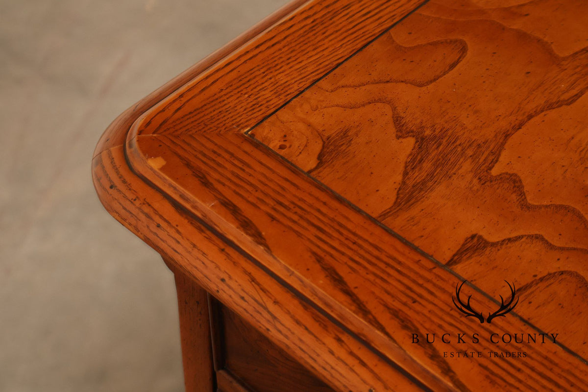 Hekman Georgian Style Oak Writing Desk