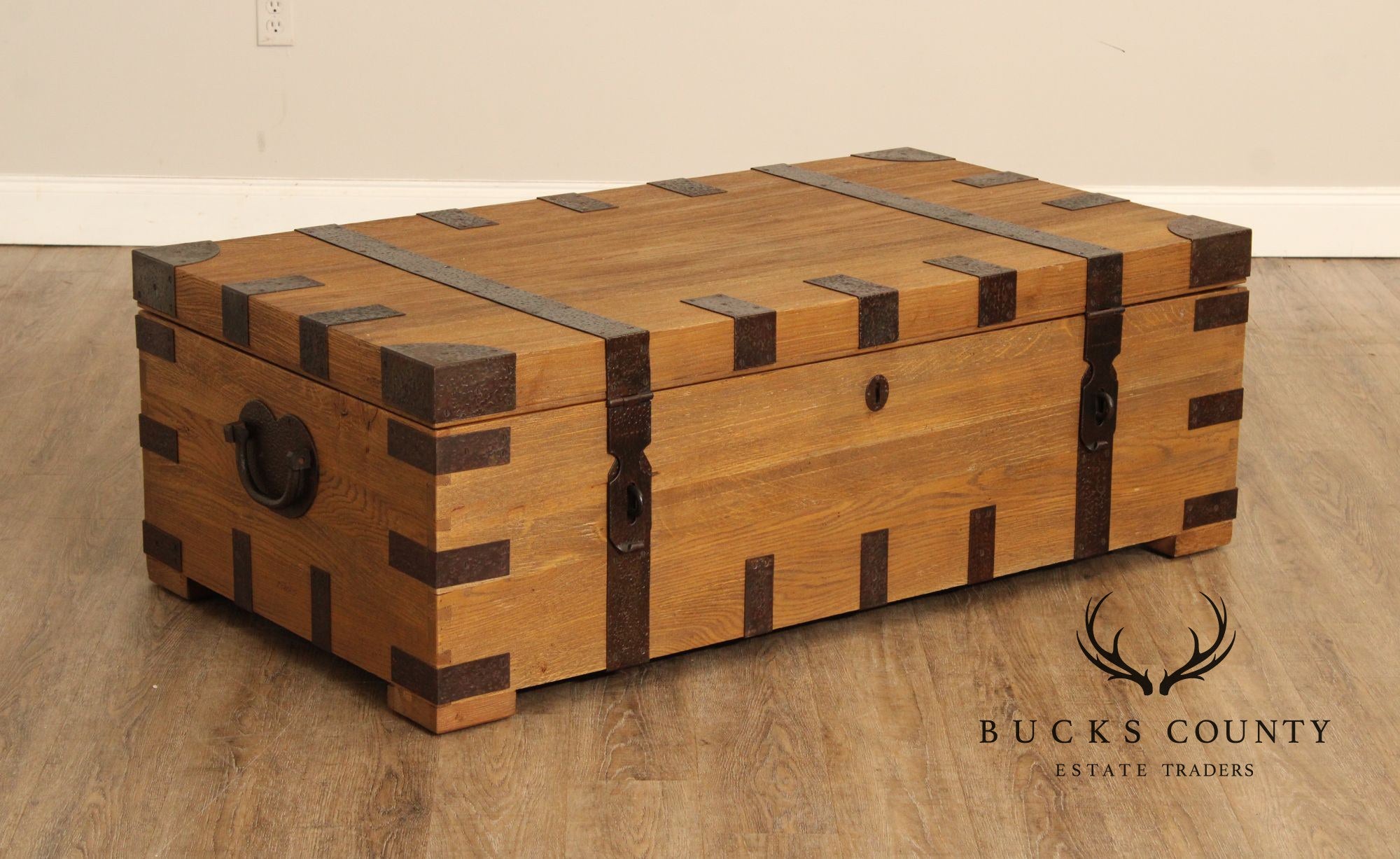 Restoration Hardware 'Heirloom Silver-Chest' Coffee Table Trunk