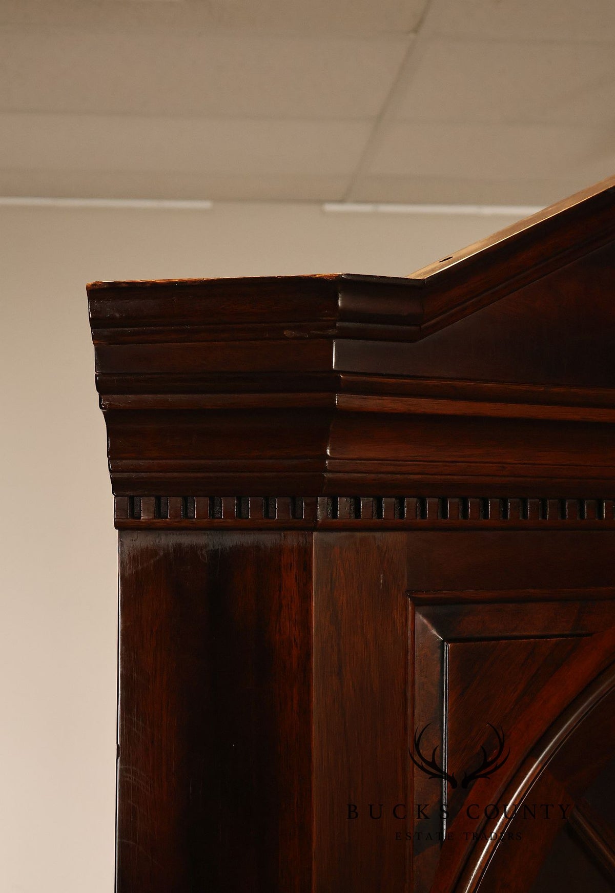 Stickley Federal Style Mahogany Corner Cabinet