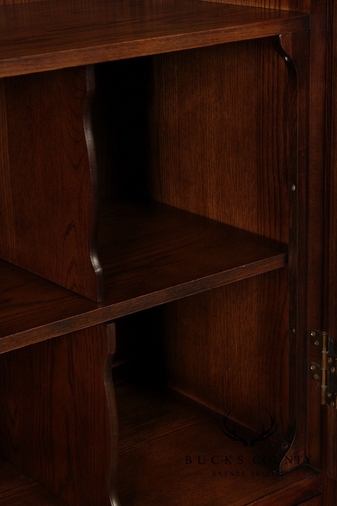 Henredon 'Scene One' Campaign Style Bedroom Armoire Cabinet