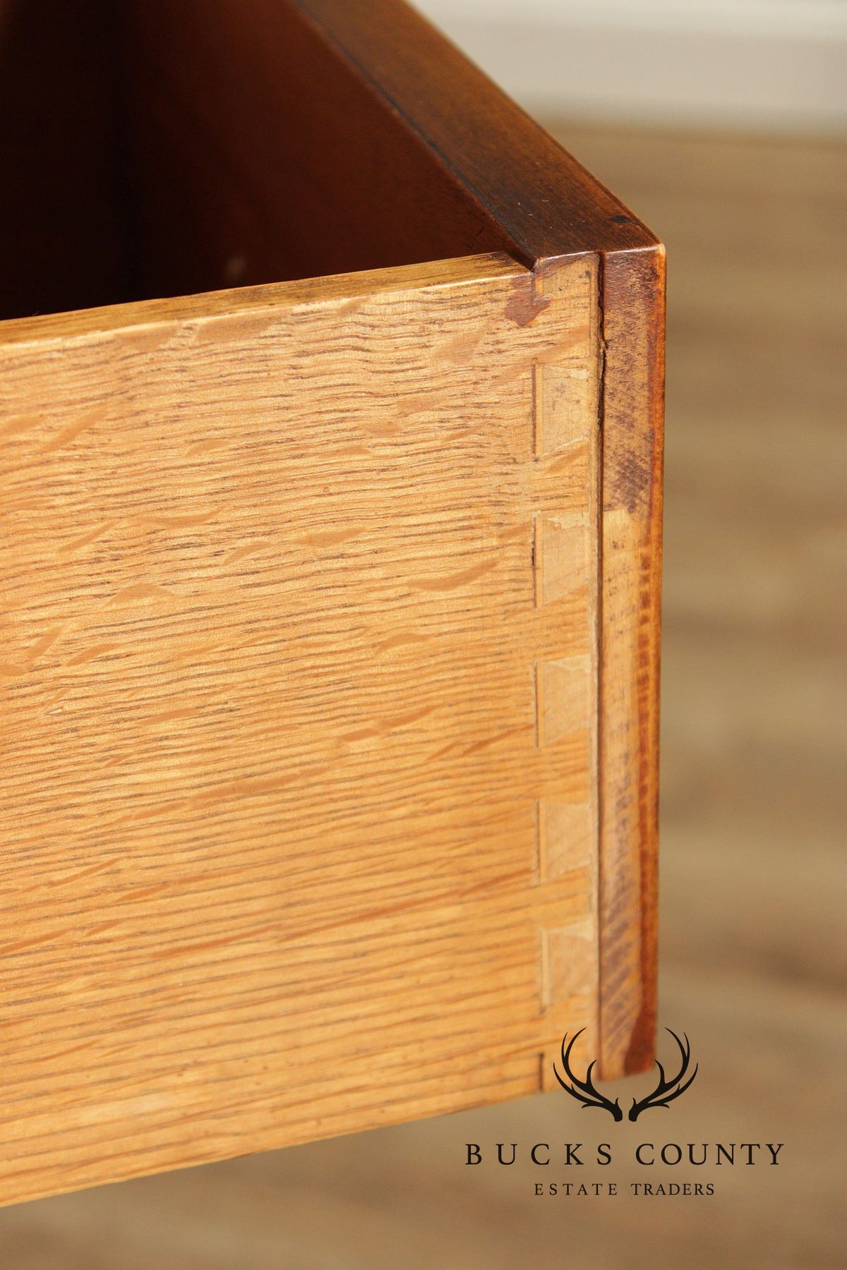 Traditional Georgian Style Carved Walnut Console Table