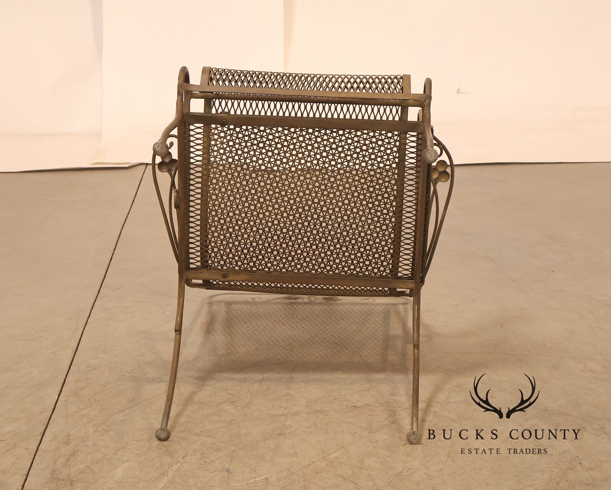 Vintage Salterini Wrought Iron 6 Piece Patio Set