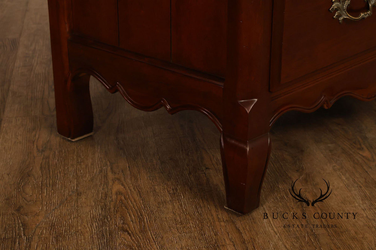 Thomasville Montrachet Collection French Provincial Cherry Tall Chest Of Drawers