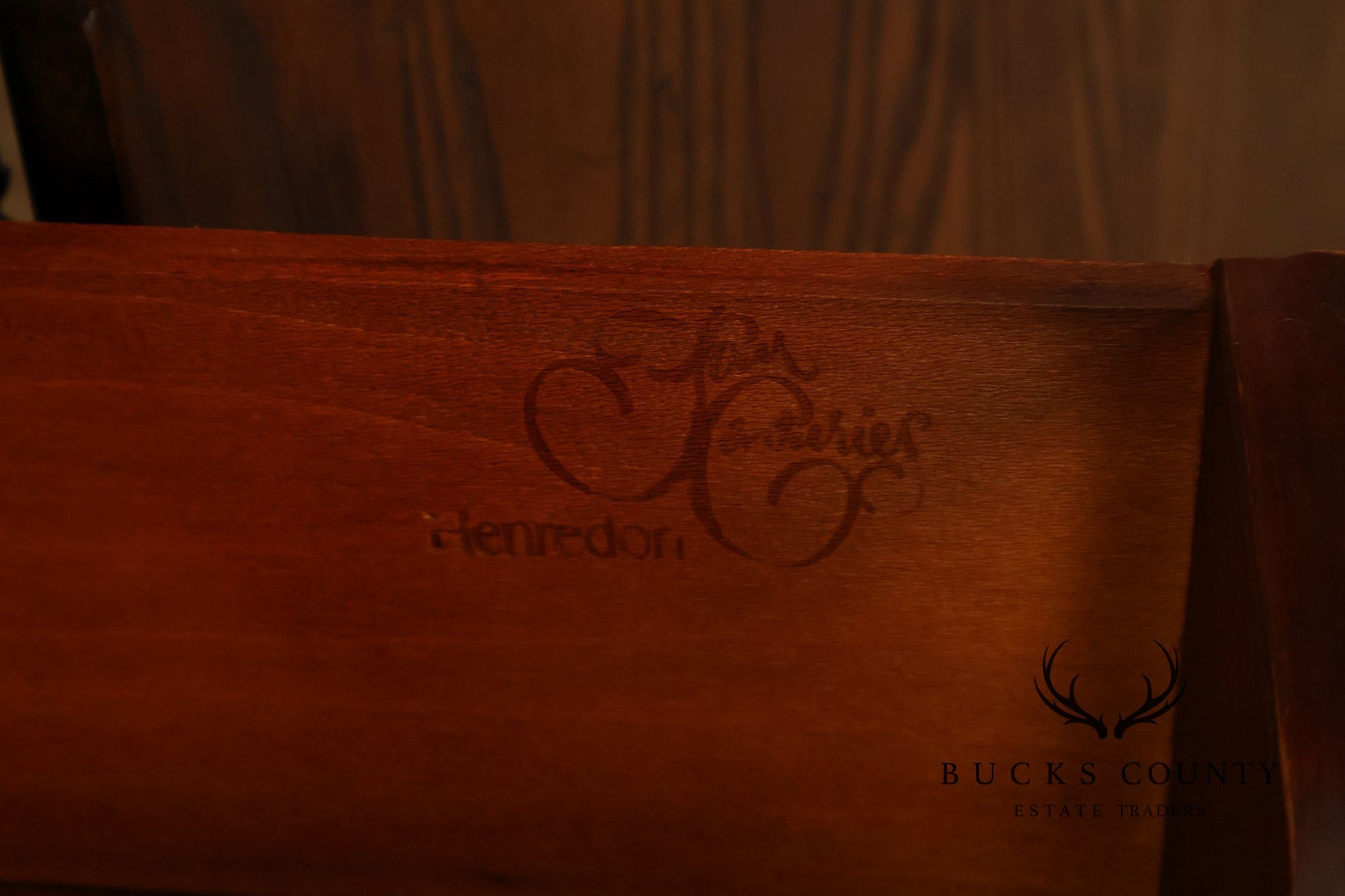 Henredon Four Centuries Collection French Louis XV Style Carved Oak Armoire