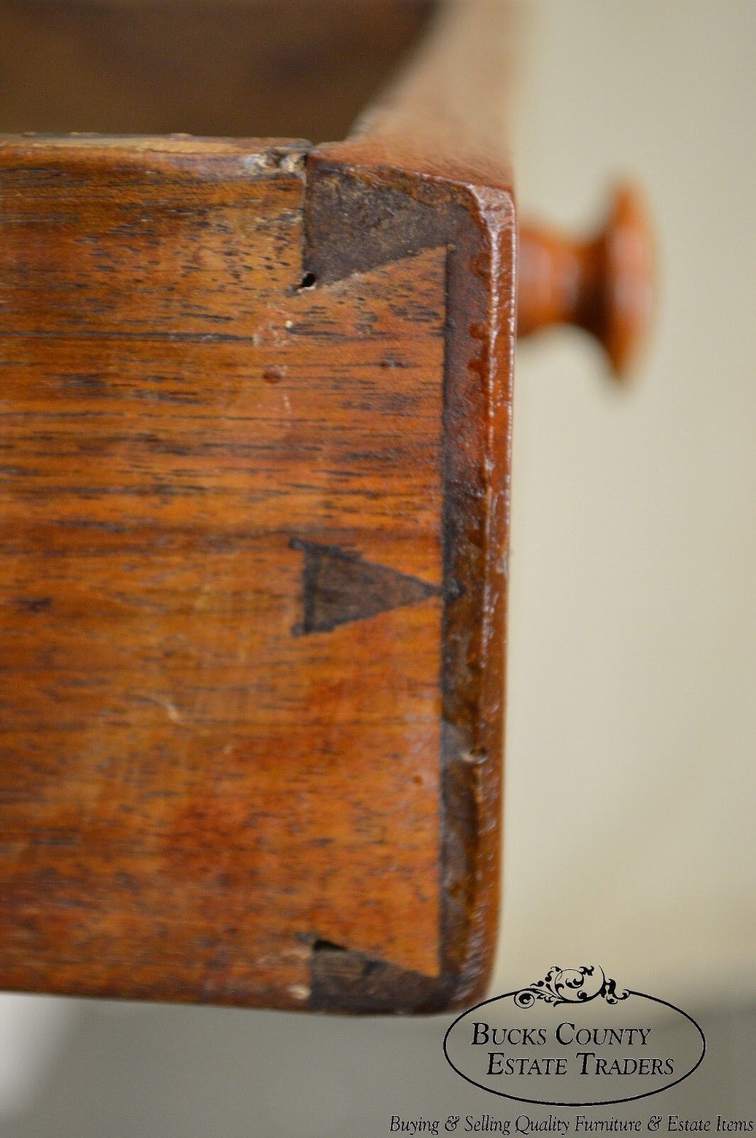 Antique 19th Century Country Poplar Dry Sink Cabinet