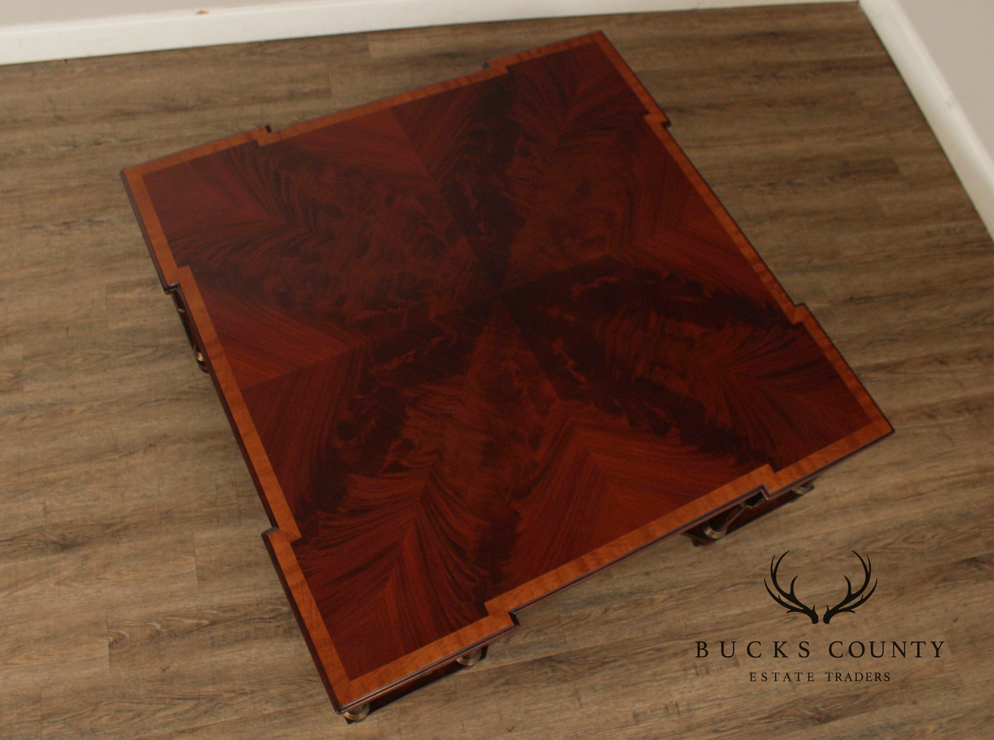 Theodore Alexander 'Classical Gathering' Mahogany Coffee Table