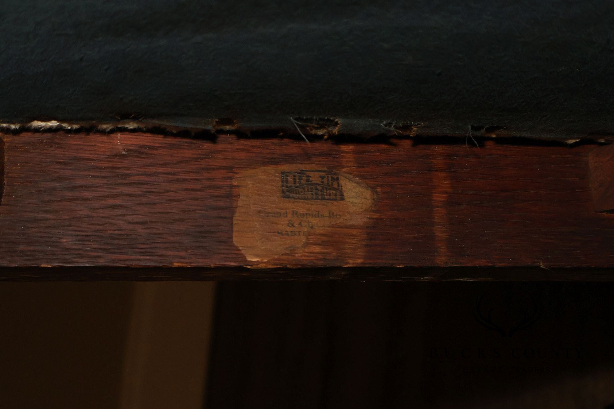 Antique Lifetime Furniture Mission Oak Rocking Chair