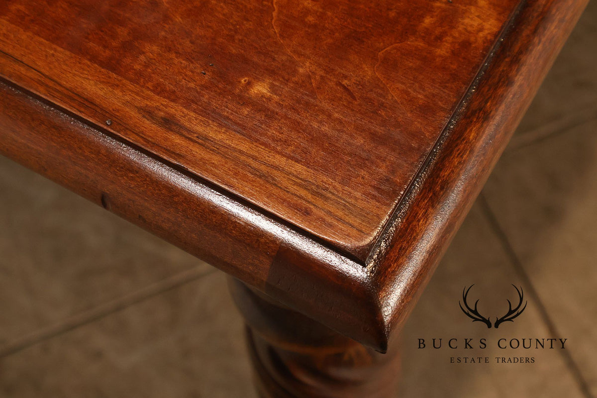 Ethan Allen British Classics Maple And Birch Dining Table