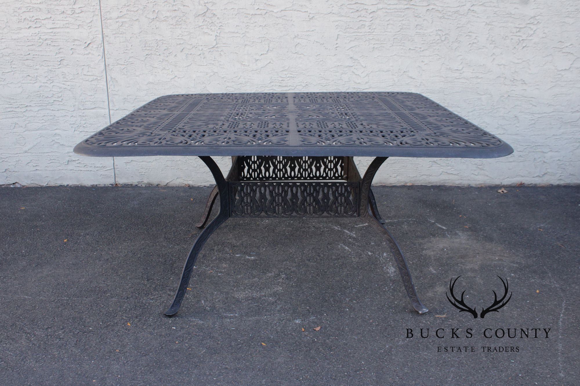 Hanamint Cast Aluminum 'Turin' Outdoor Dining Table