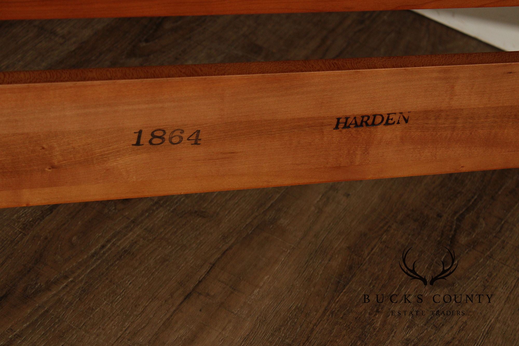 Harden Directoire Style Cherry Sleigh Queen Bed