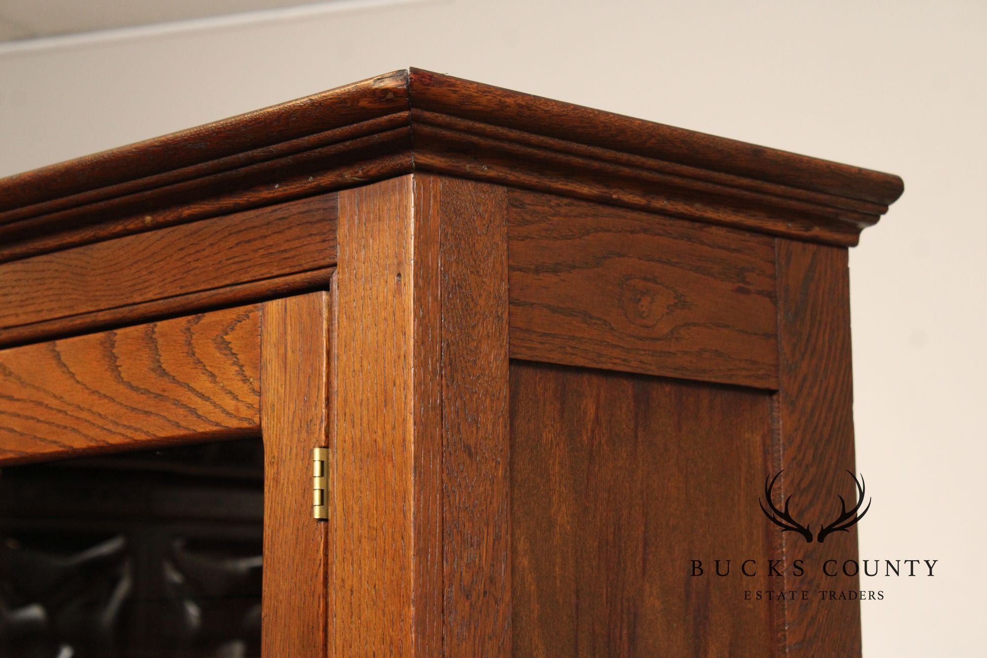 Vintage Oak Kitchen Flatwall Cabinet