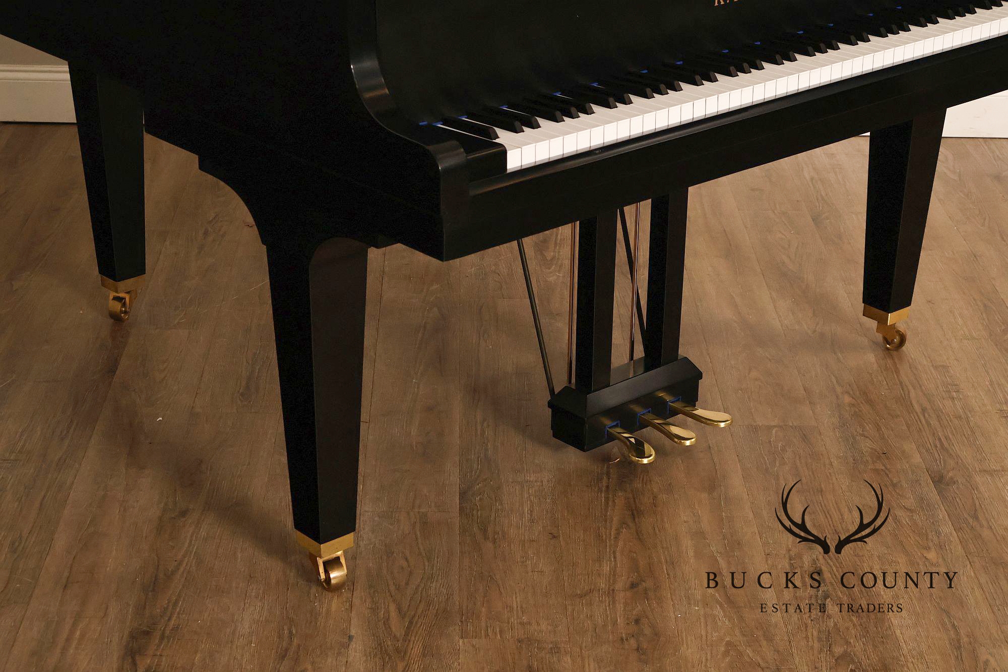 Kawai GE-1 Black Baby Grand Piano With Matching Bench