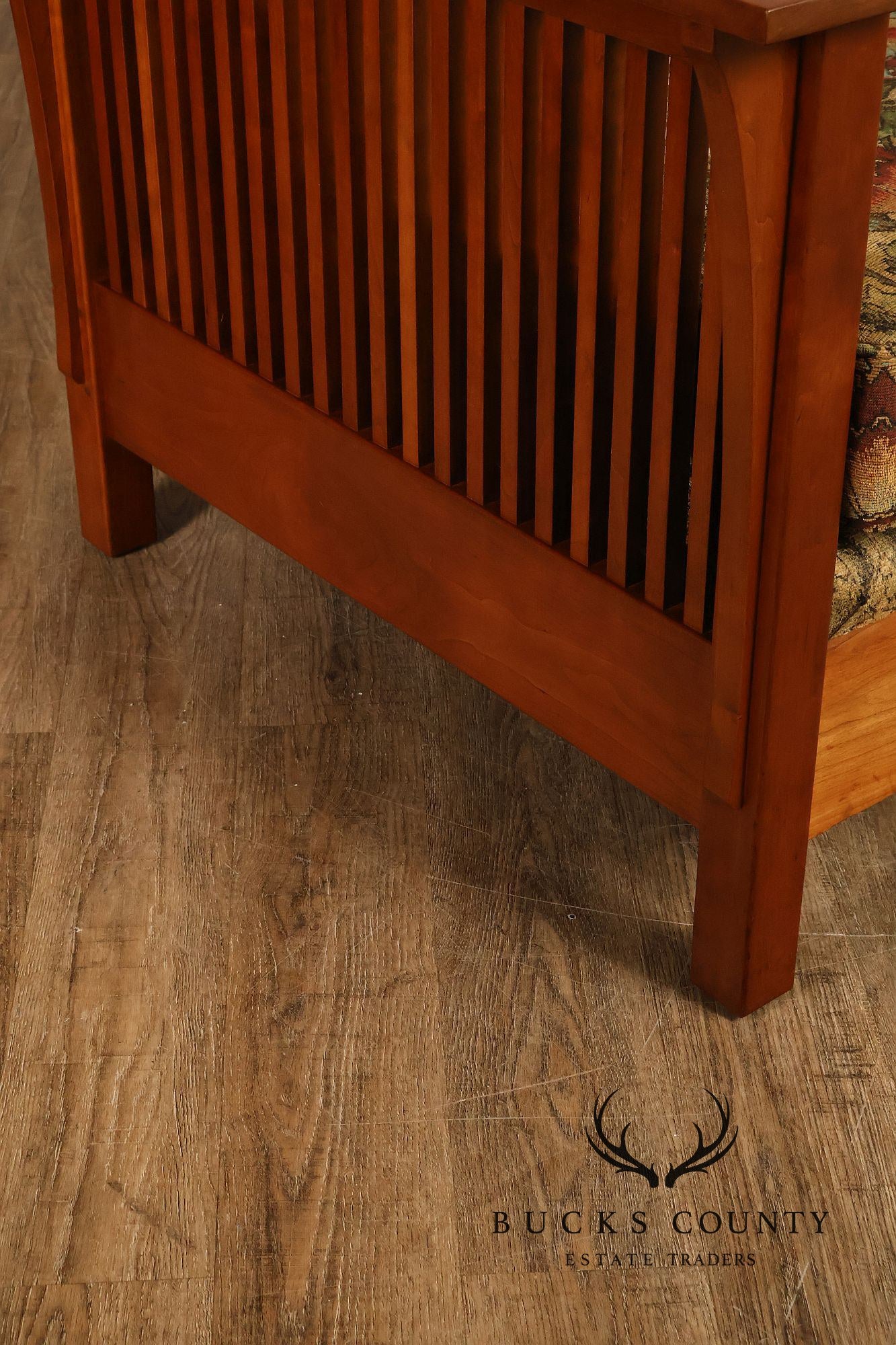 Stickley Mission Collection 'Fayetteville' Cherry Frame Sofa