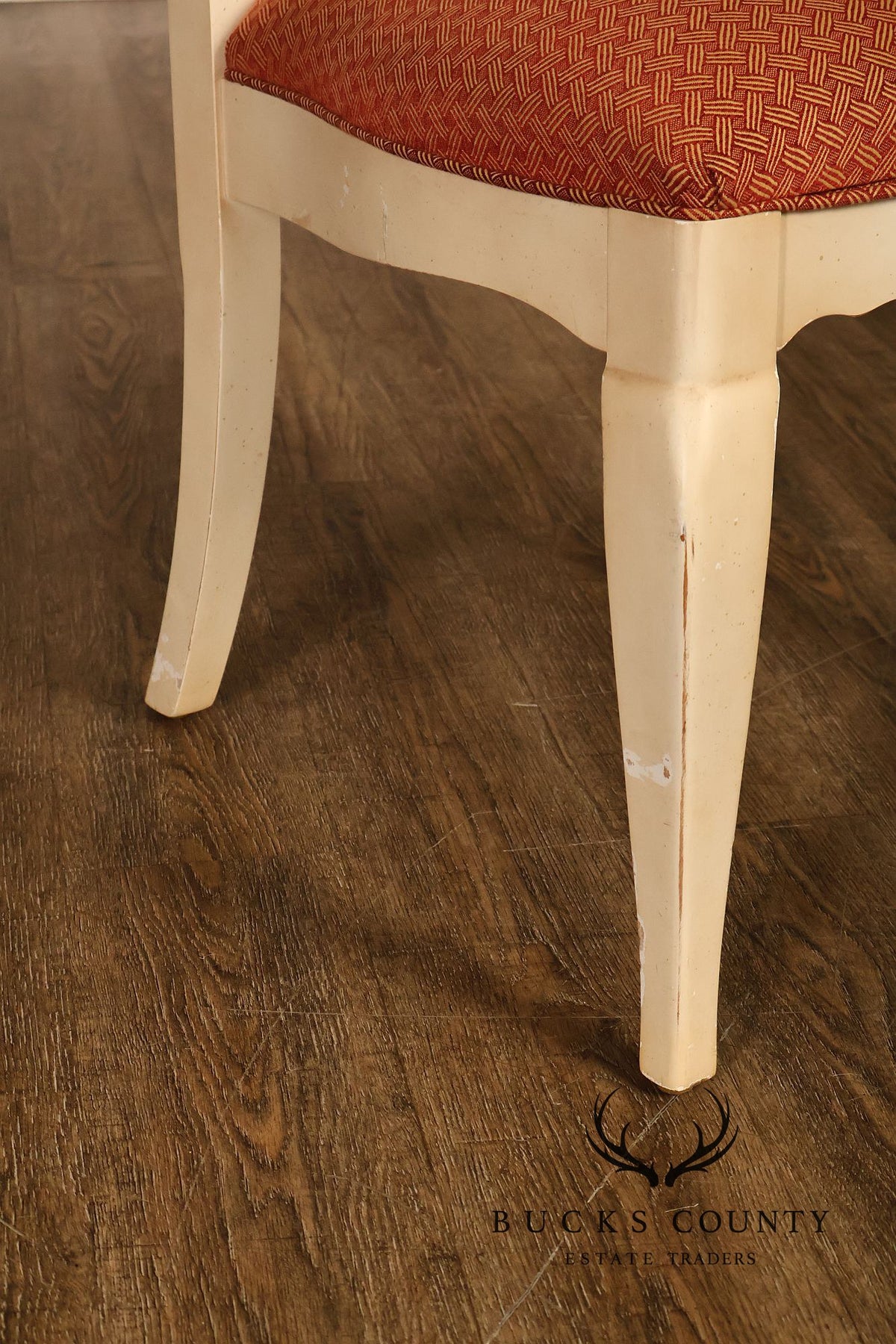 Ethan Allen 'Maison' Set of Four Painted Dining Chairs