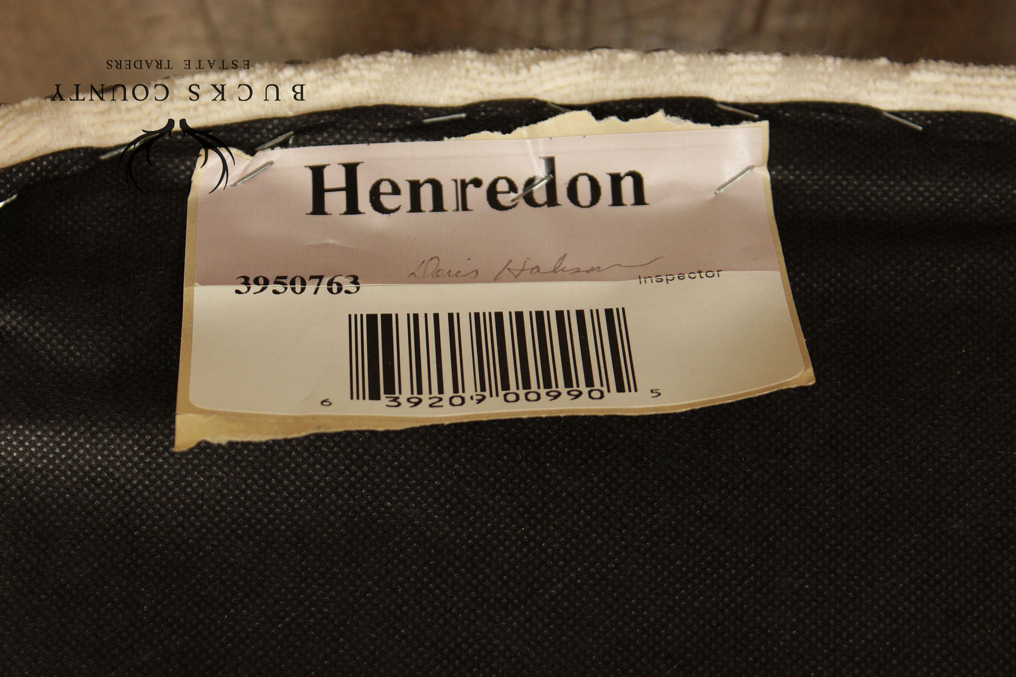 Henredon Set of Four Silver Leaf Side Dining Chairs