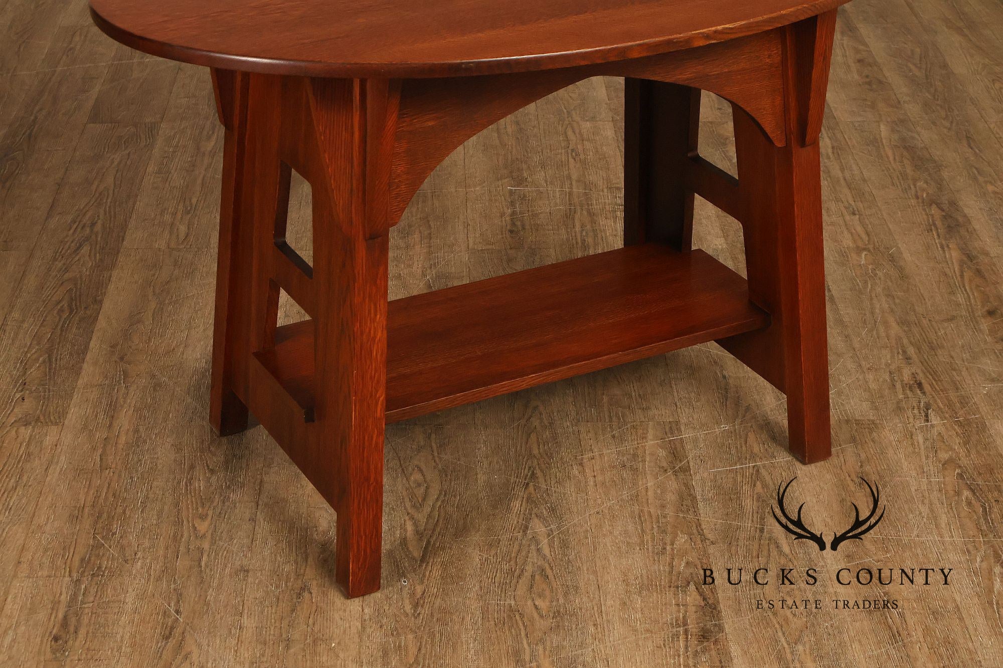 Stickley Mission Collection Oak Limbert Library Table