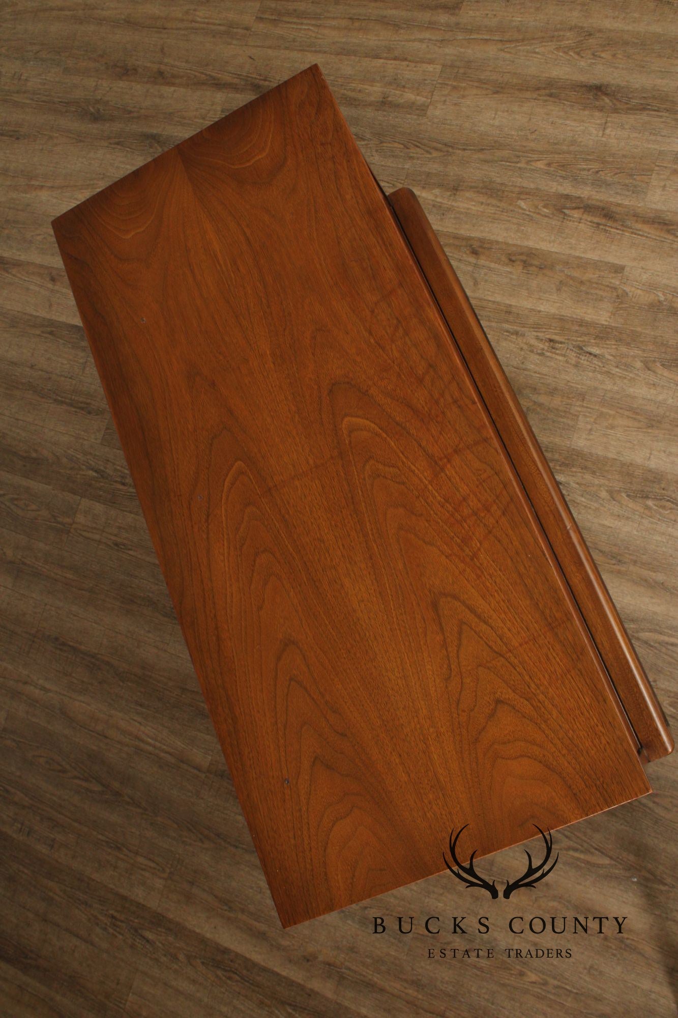 United Furniture Mid Century Modern Walnut High Chest