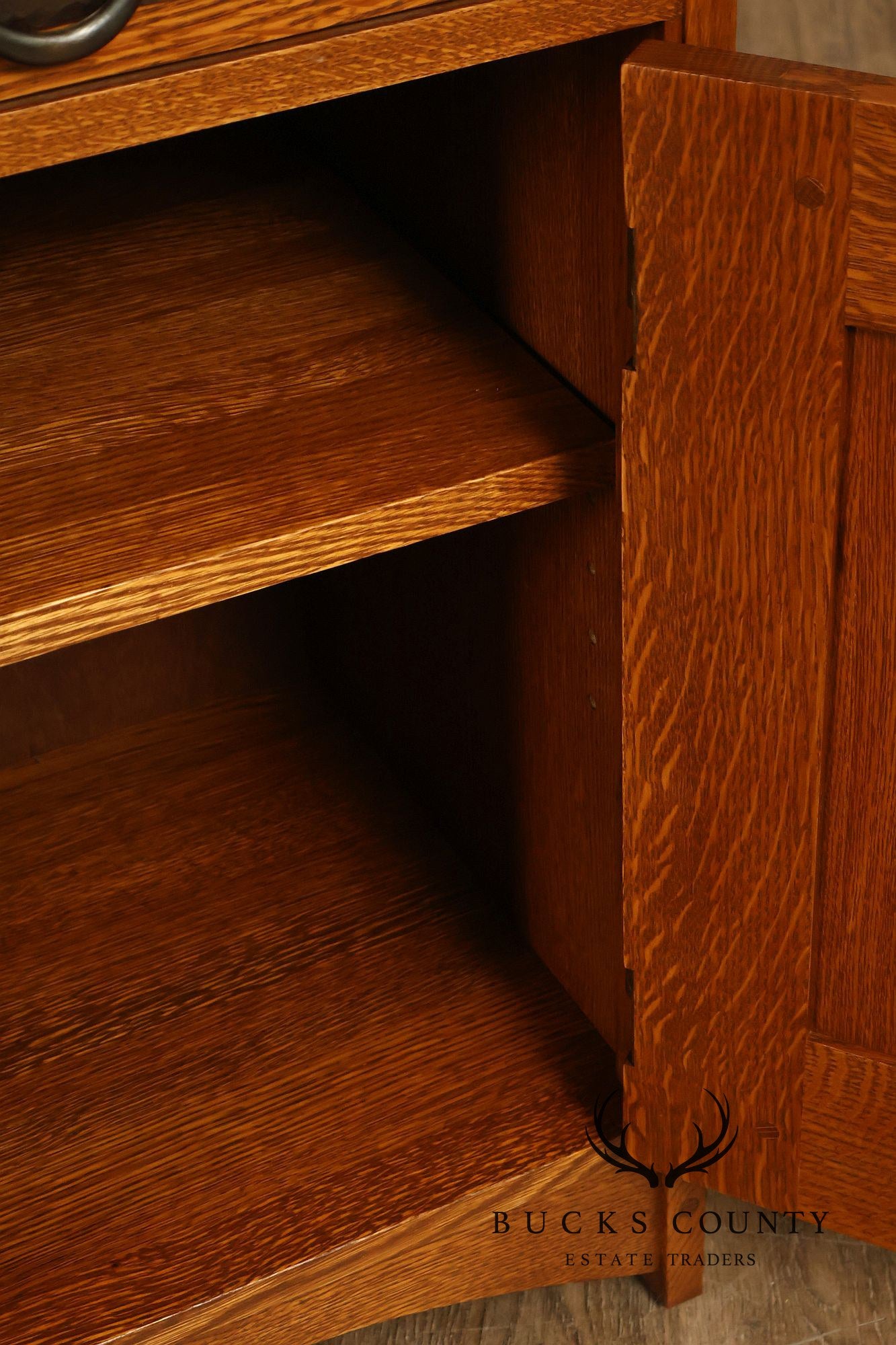 Stickley Mission Oak Harvey Ellis Inlaid Nightstand