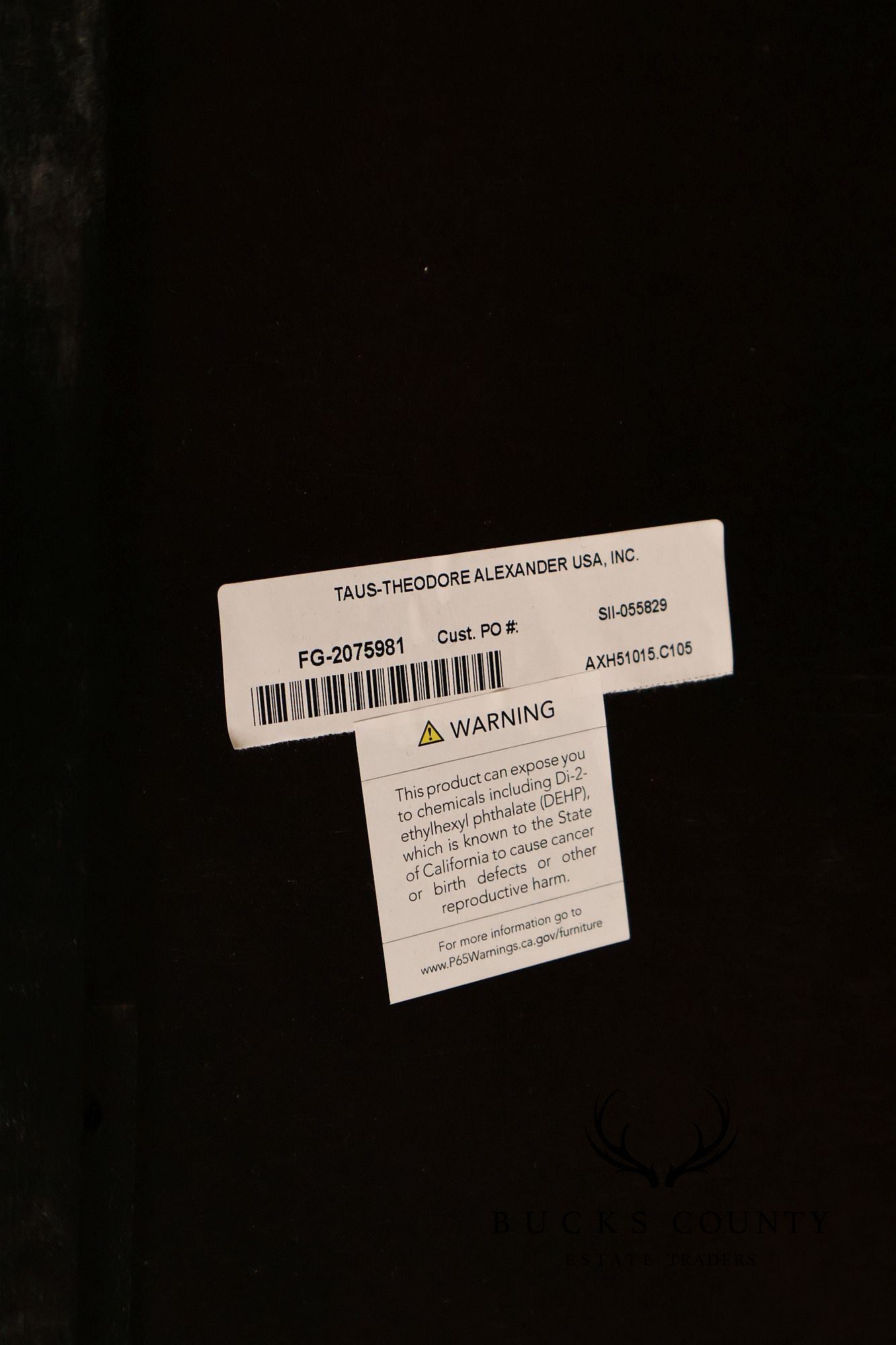 THEODORE ALEXANDER MAHOGANY BARON COCKTAIL TABLE