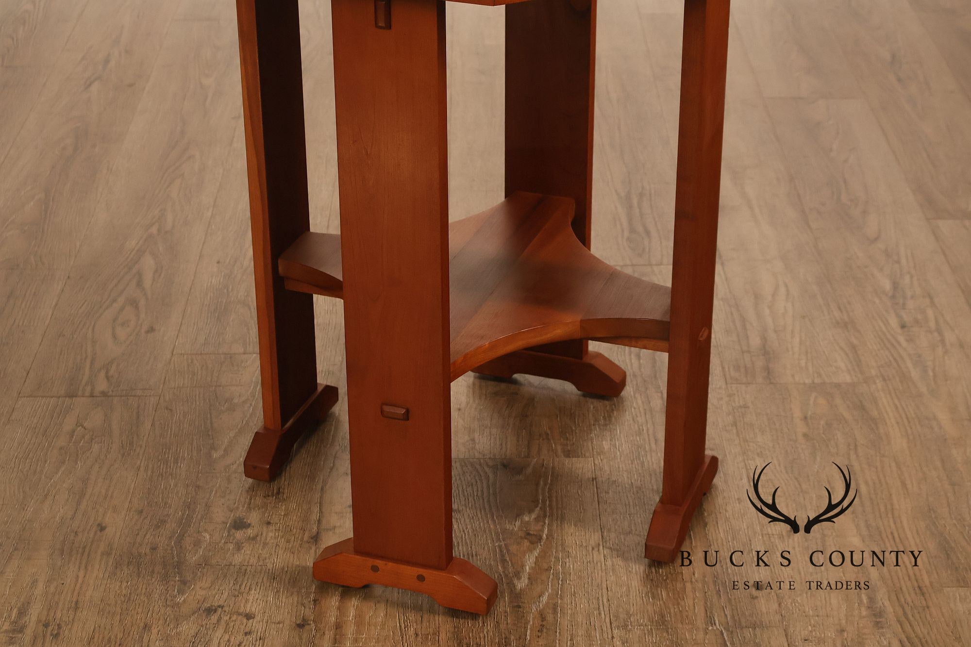 Stickley Mission Collection Cherry Octagonal Side Table