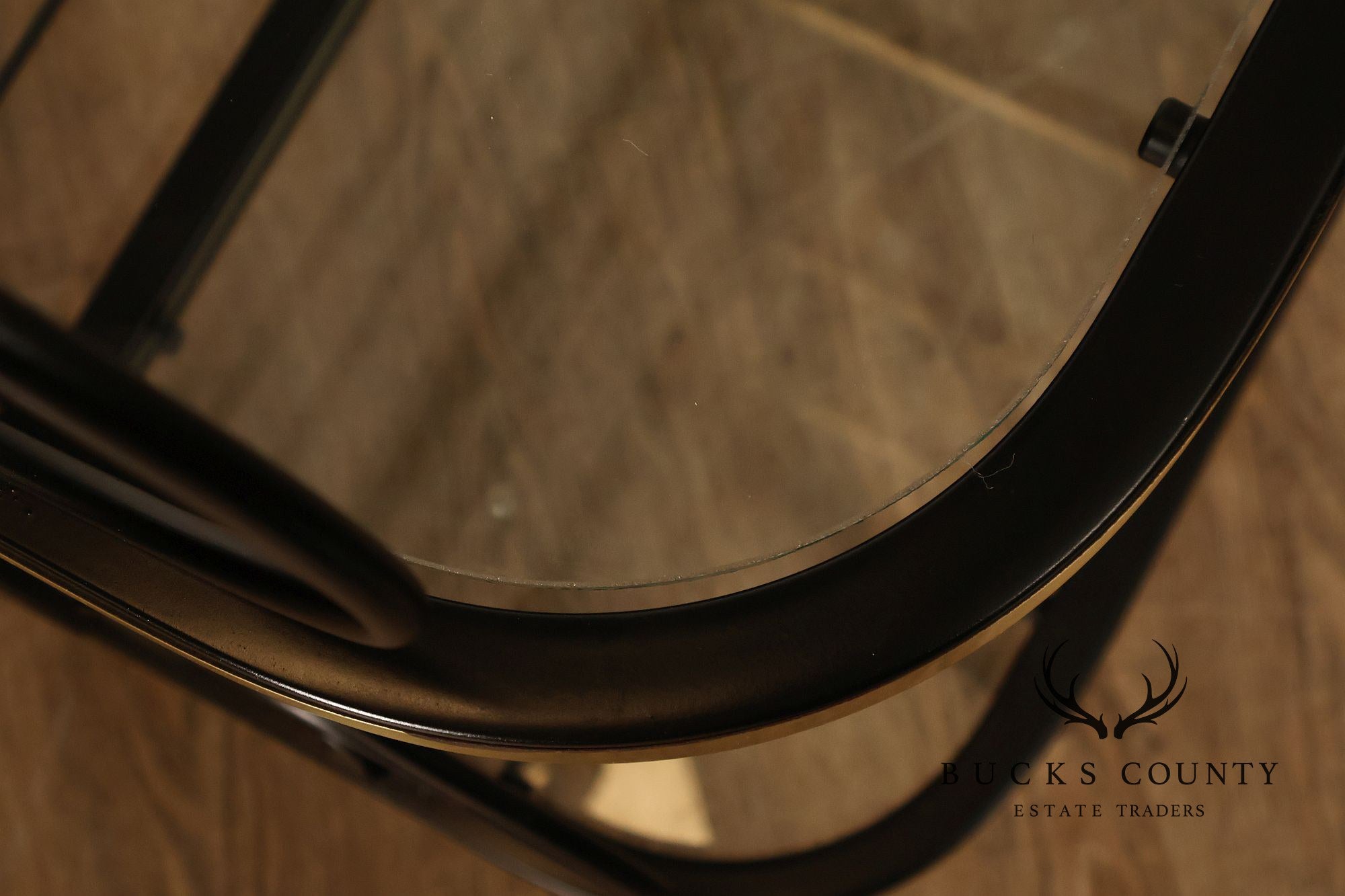 Morecraft French Country Style Wrought Iron And Glass Étagère