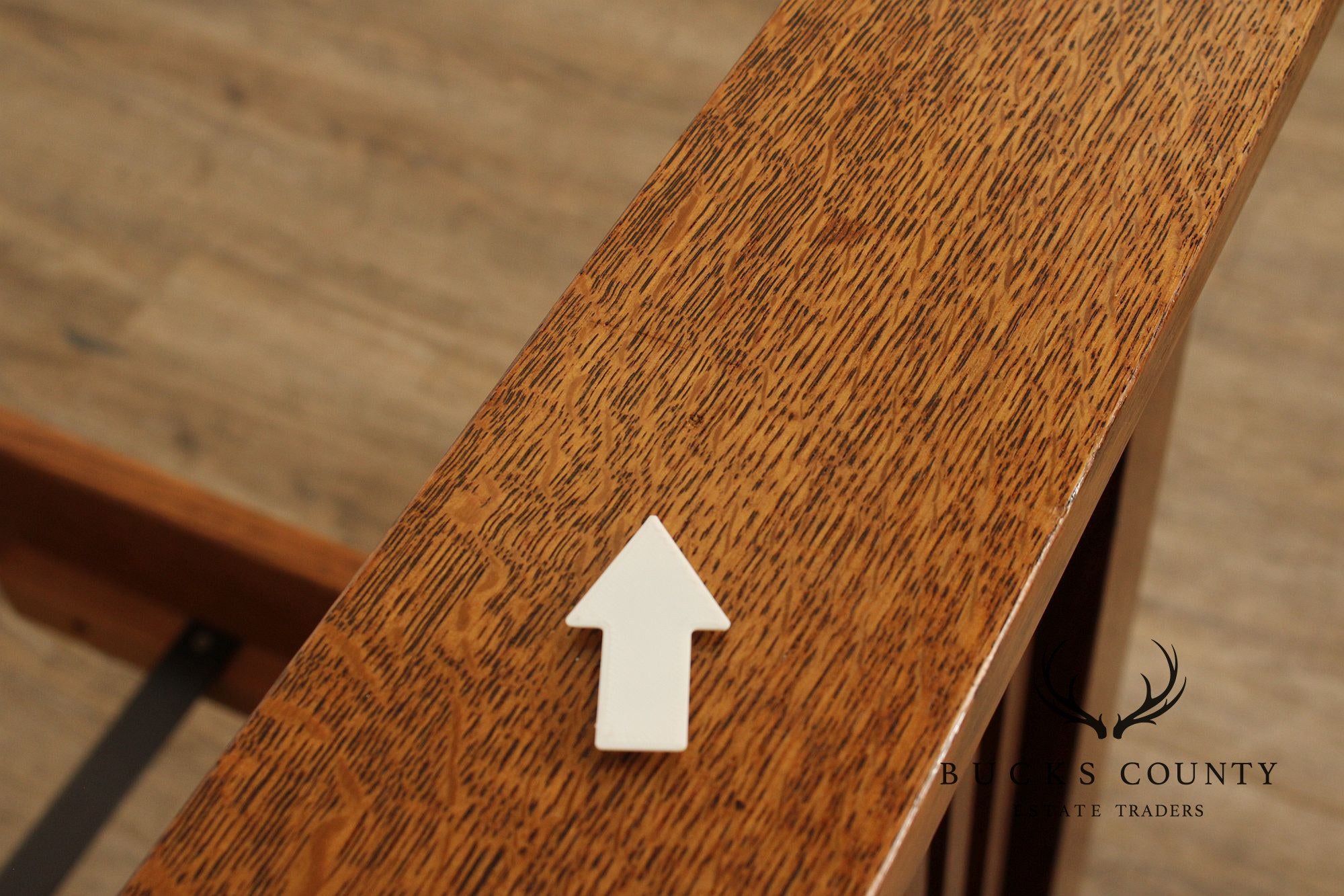 Stickley Mission Collection Oak Spindle Queen Bed