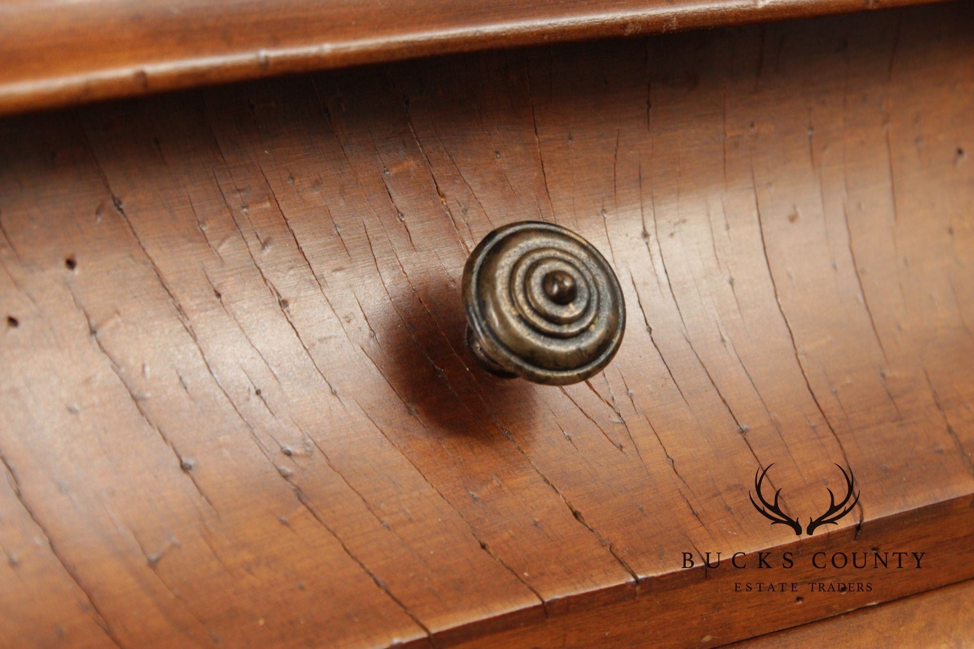 Vintage Italian Walnut Bombe Chest