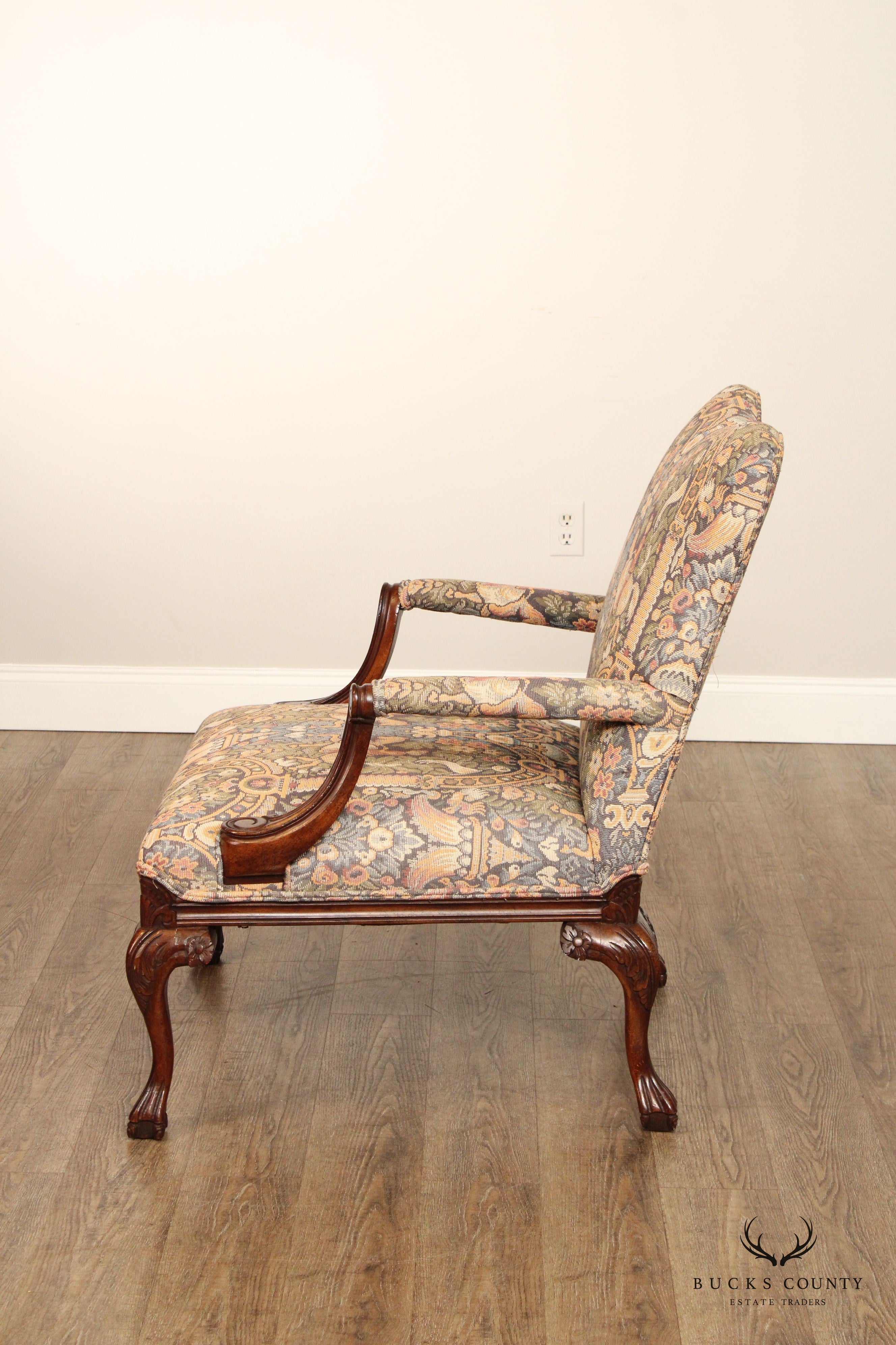 Woodmark Originals Georgian Style Mahogany Armchair