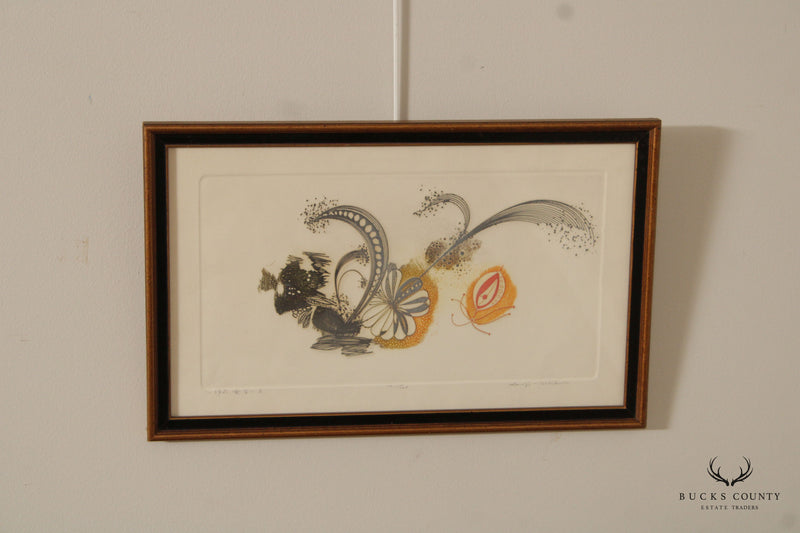 Kenji Ushiku (Japanese, 1922-2012) Contemporary Woodblock Art Print